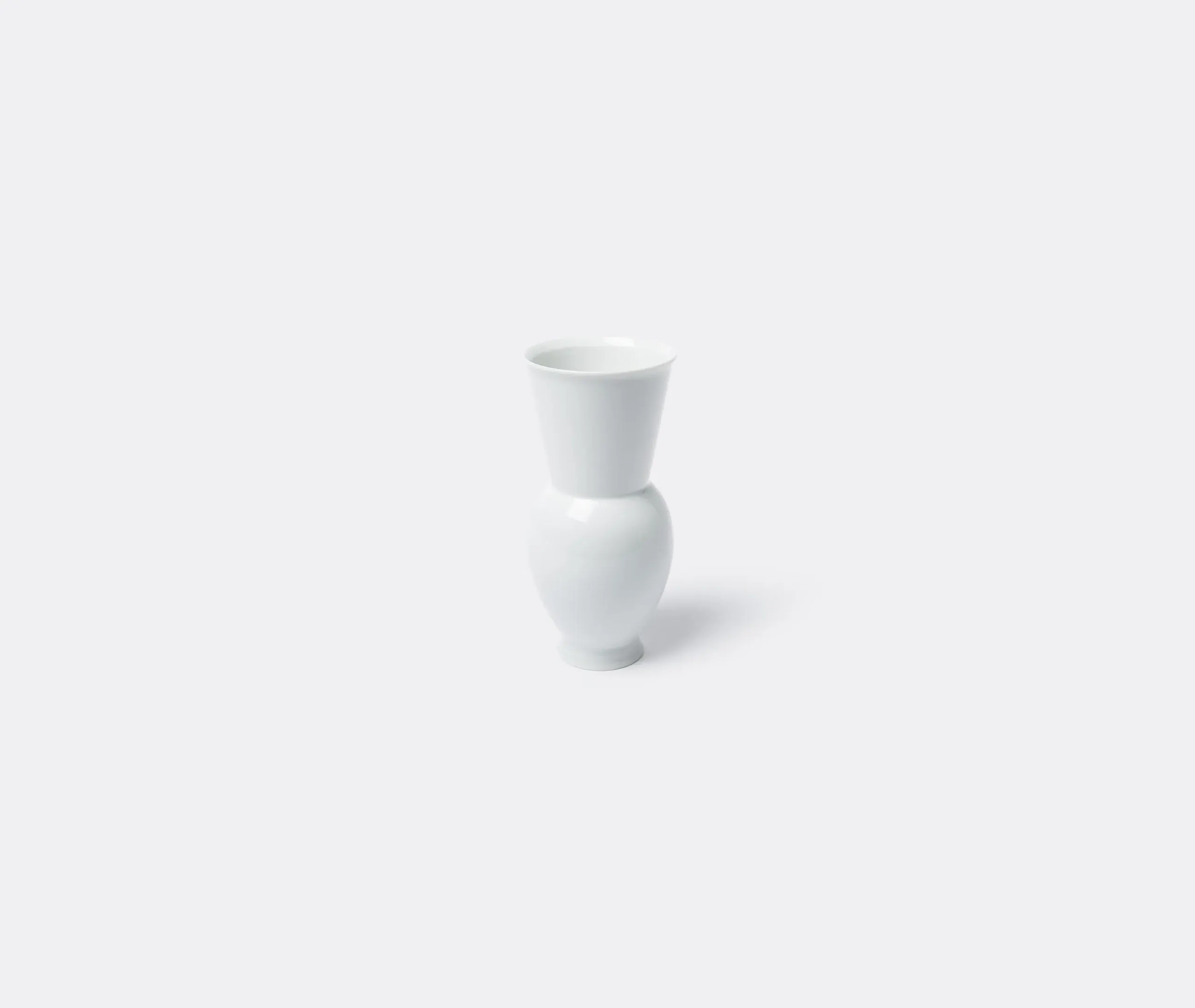 Halle Vase 1 - White, Porcelain image