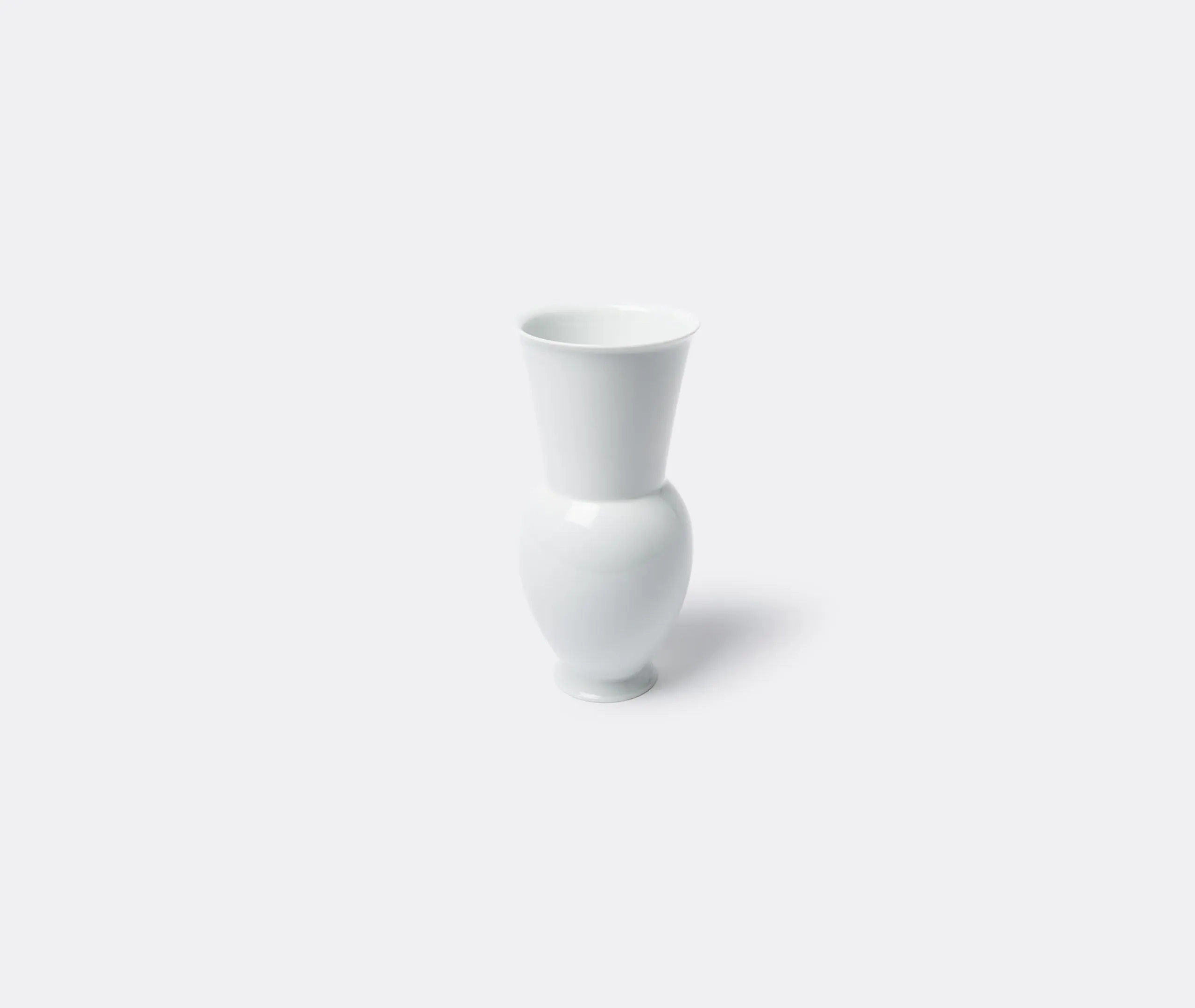 Halle Vase 2 - White, Porcelain