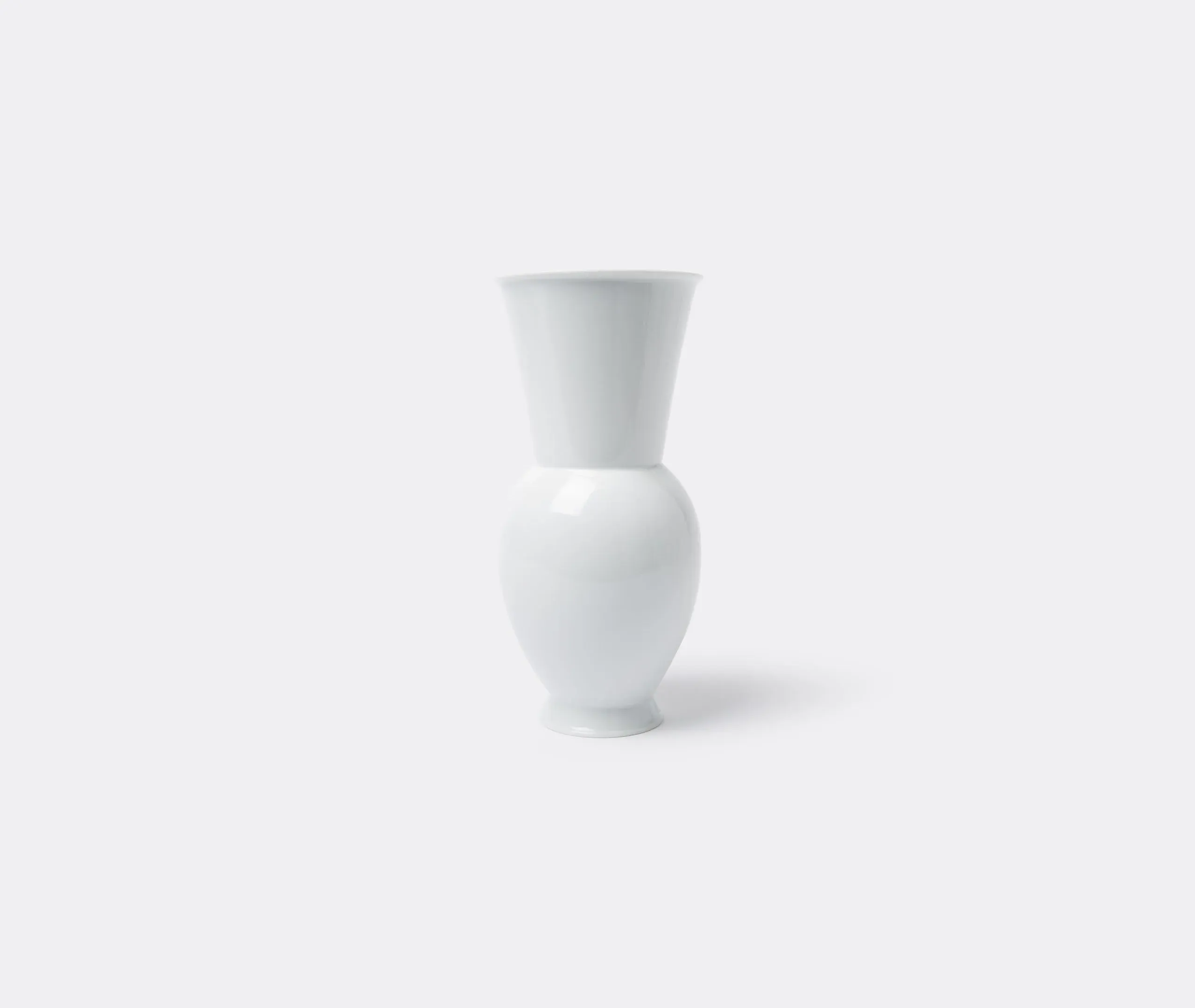 Halle Vase 3 - White, Porcelain