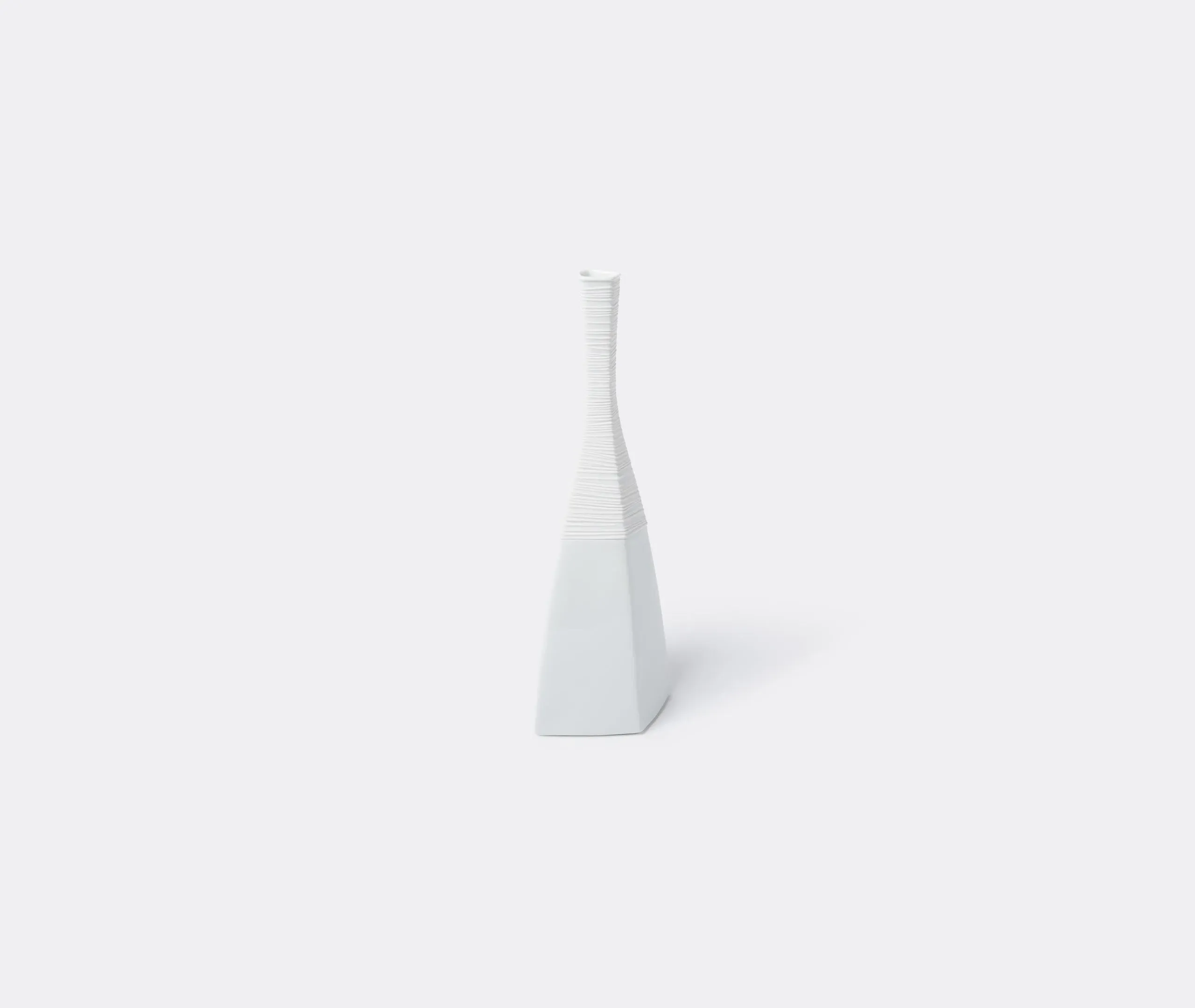Mantille Vase - White, Porcelain