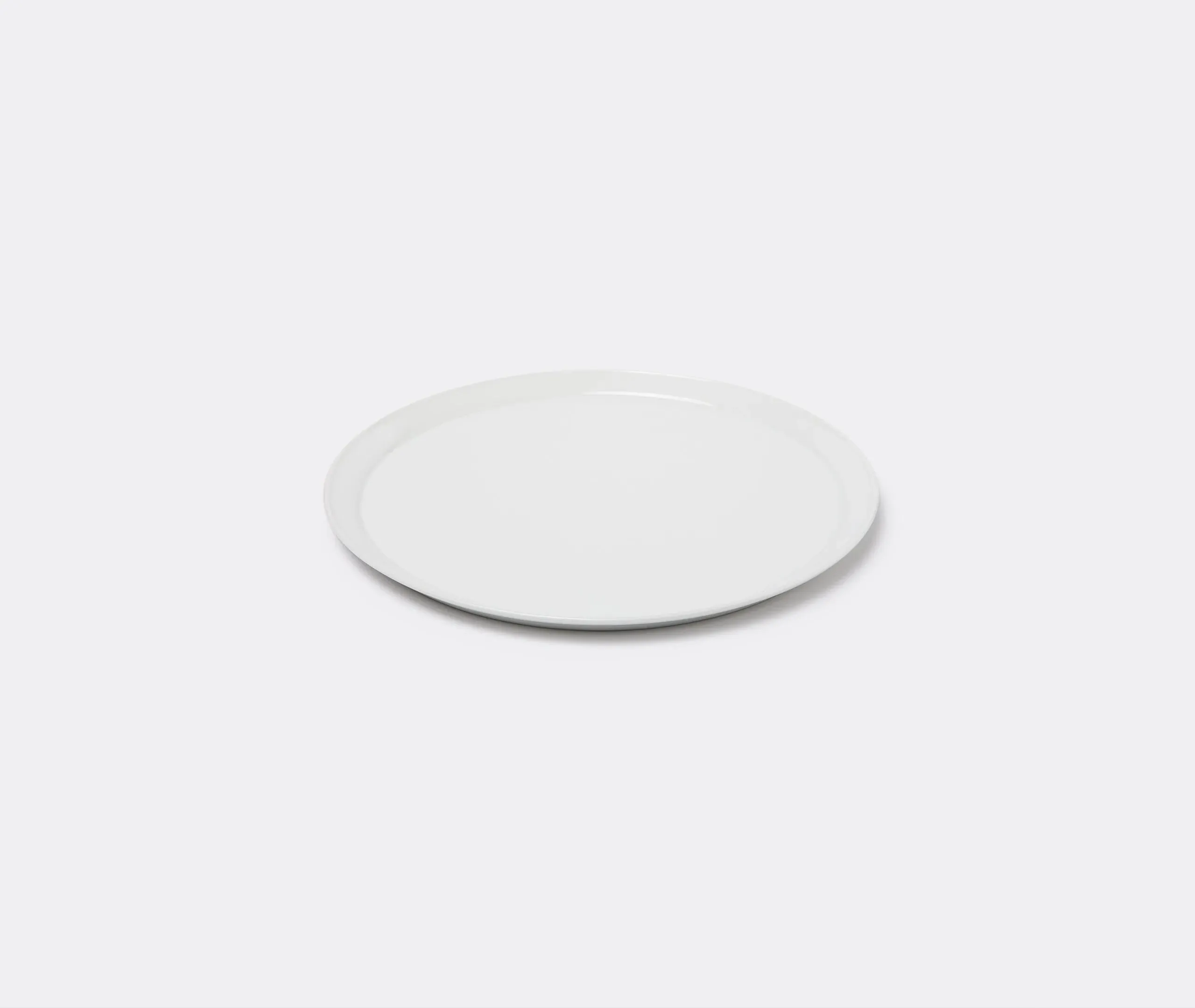 Round Serving Platter - White, Porcelain