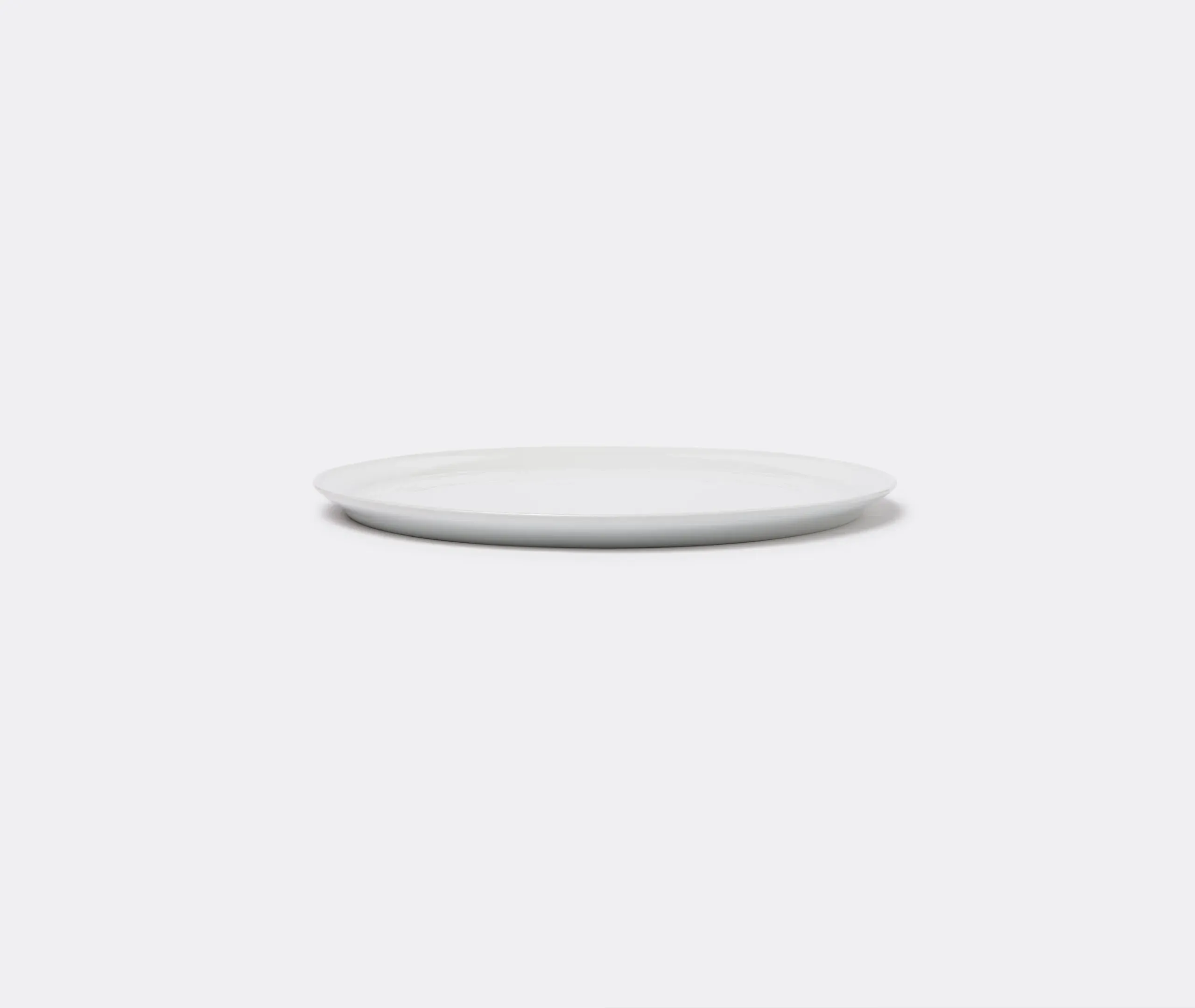 Round Serving Platter - White, Porcelain