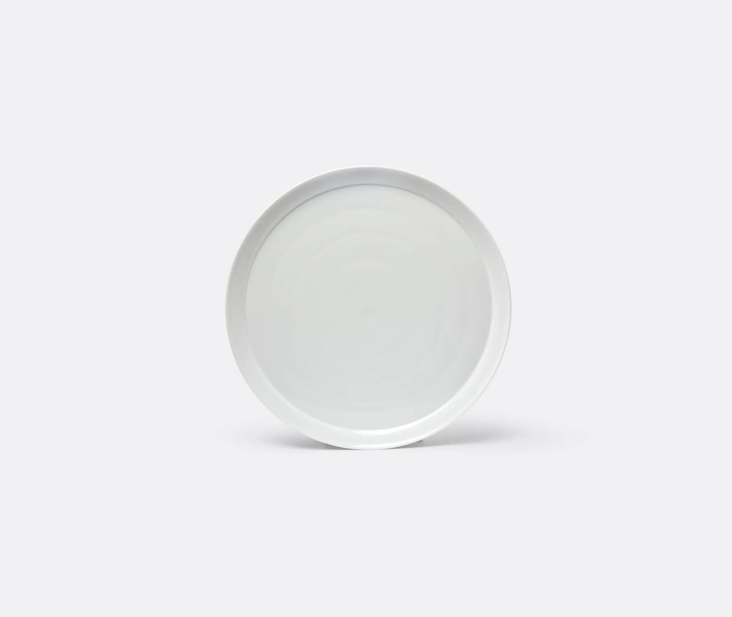 Round Serving Platter - White, Porcelain image