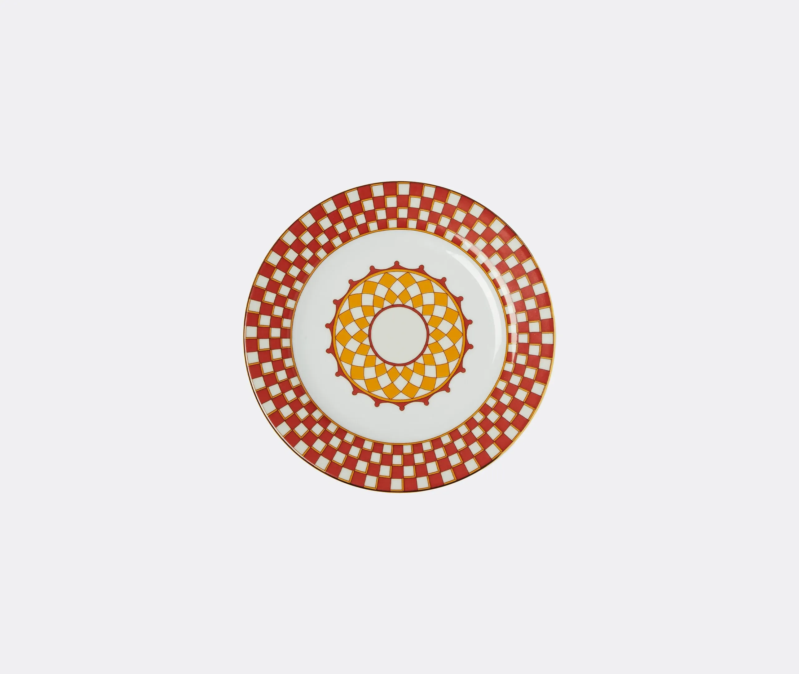 4-Piece Dessert Plate Set - Multicolor, Porcelain