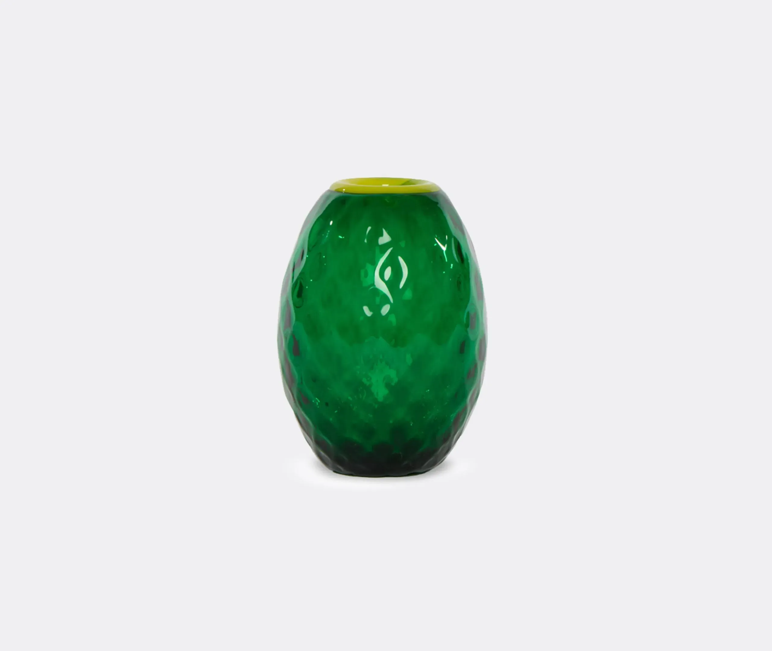 Baby Egg Bud Vase Set of Four - Multicolor, Murano Glass