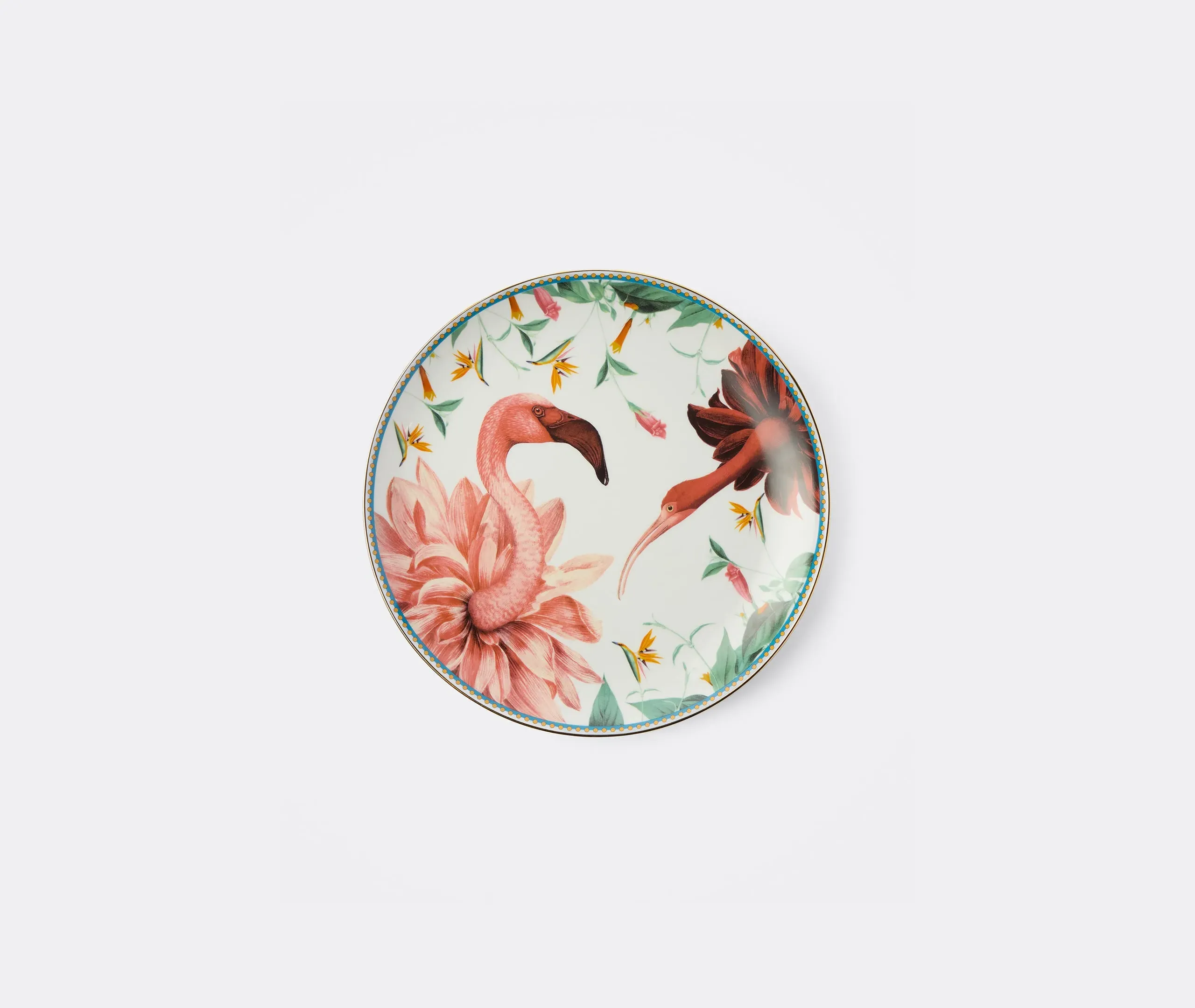 Birdbloom Decorative Plate - Ivory, Porcelain product