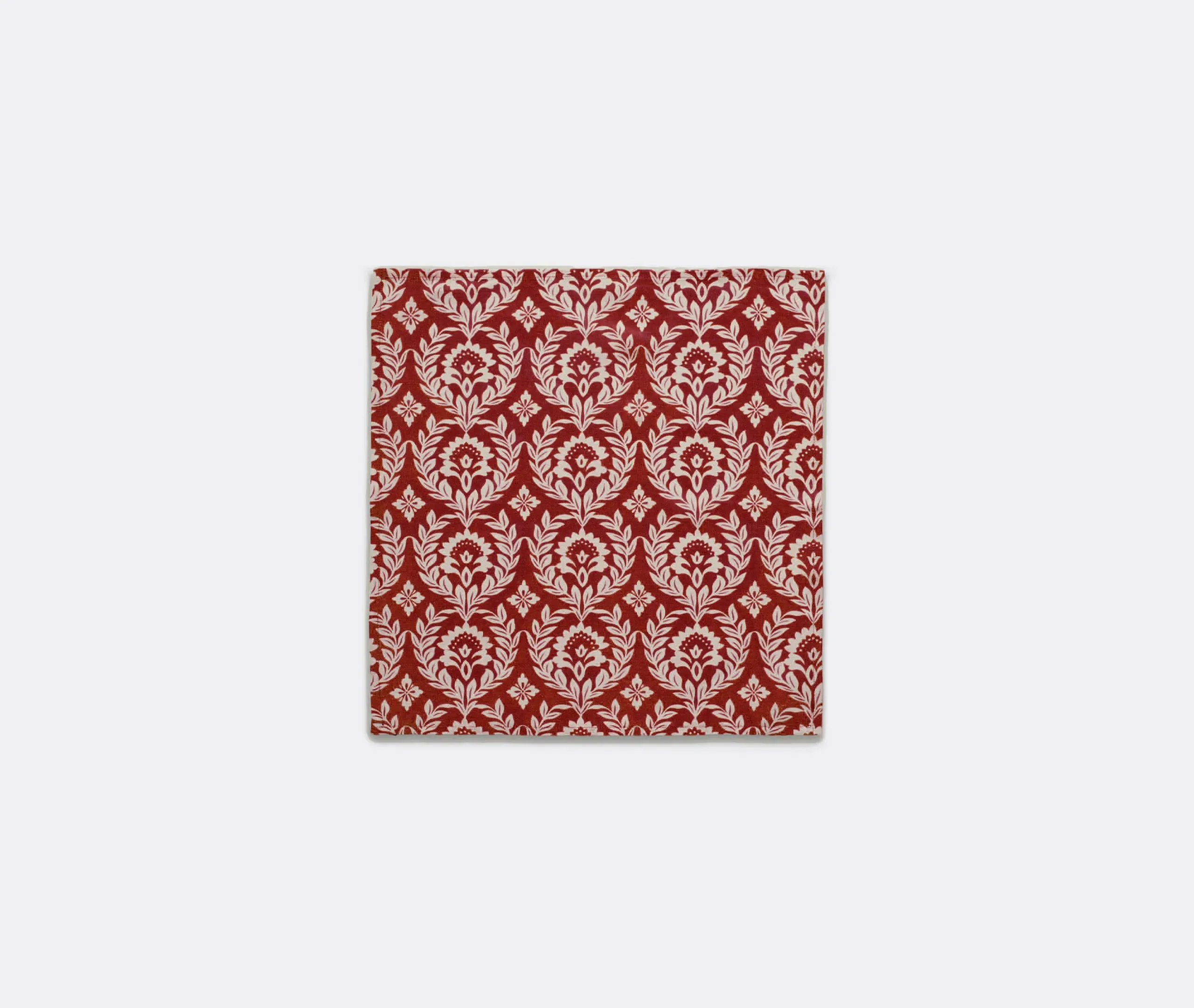 Bordeaux Garland Large Napkins Set of Two - Bordeaux, Linen