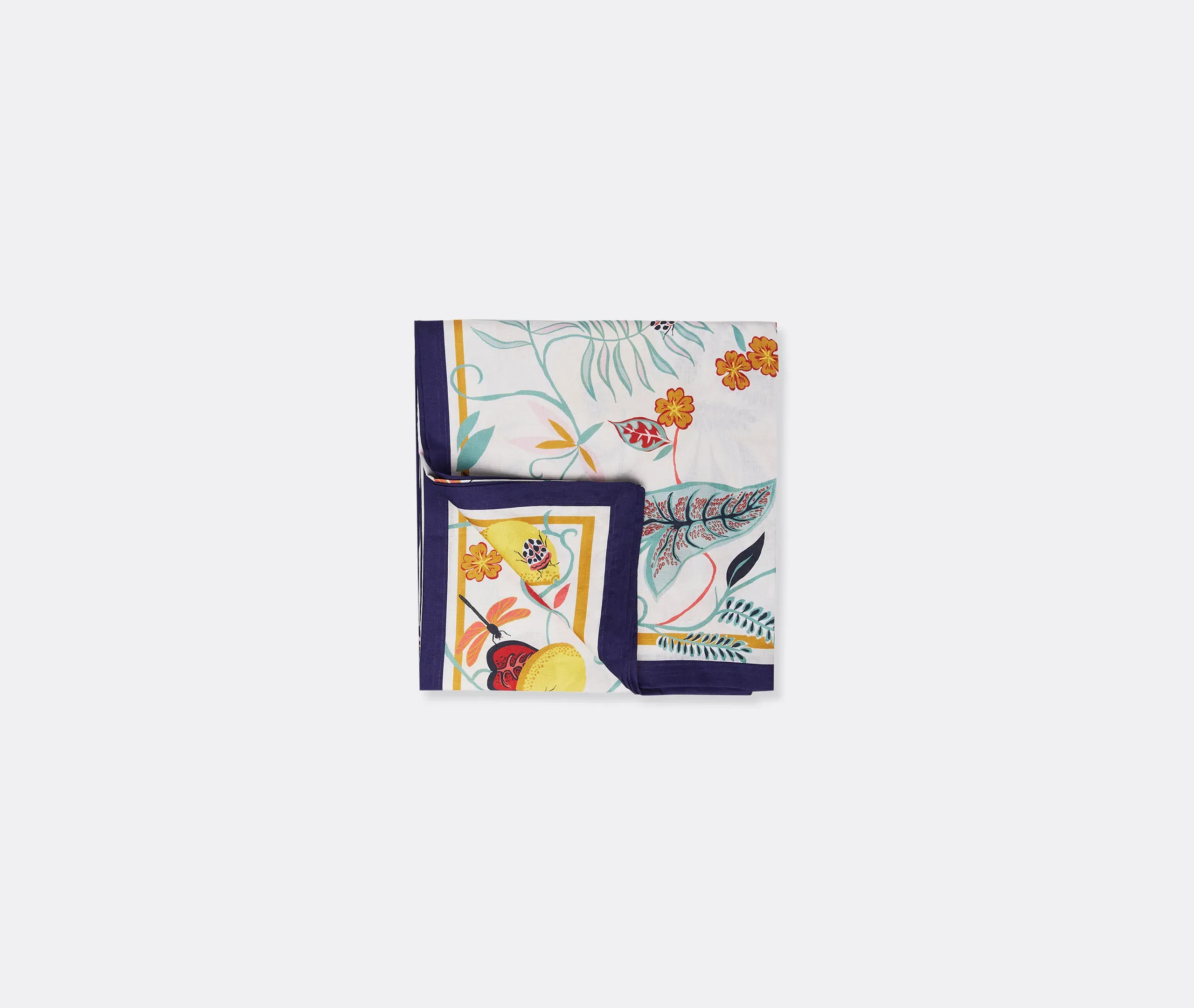 Botanical Medium Tablecloth - Multicolour, Linen product