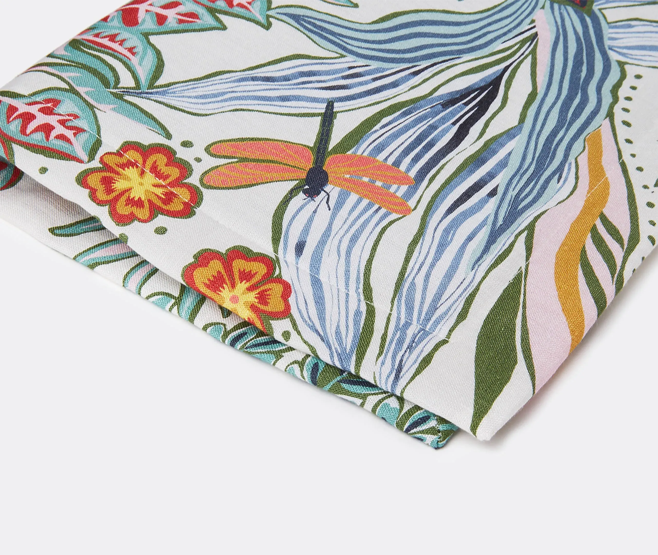 Botanical Tablemat Set of 2 - Multicolor, Linen