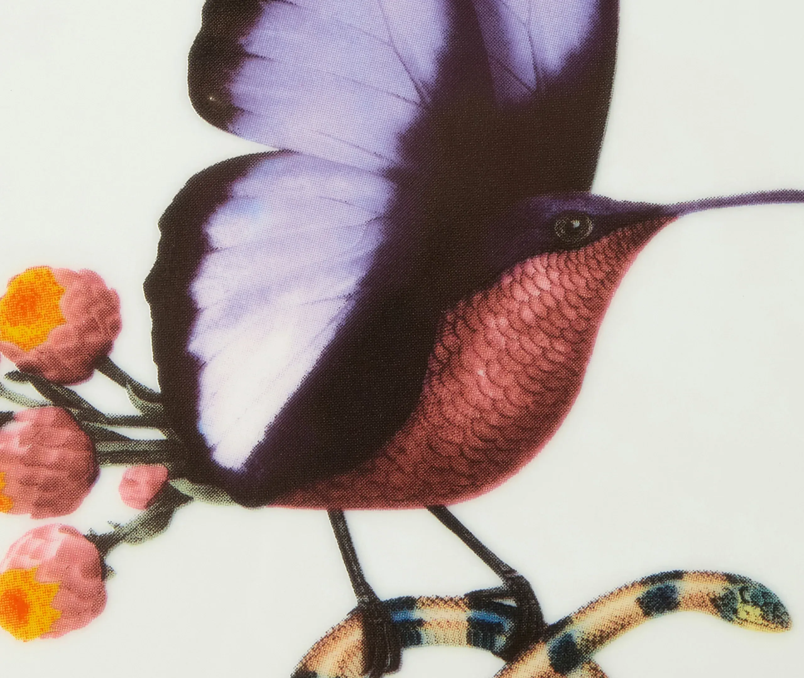 Butterbird Trinket Tray - Multicolor, Porcelain alternate view