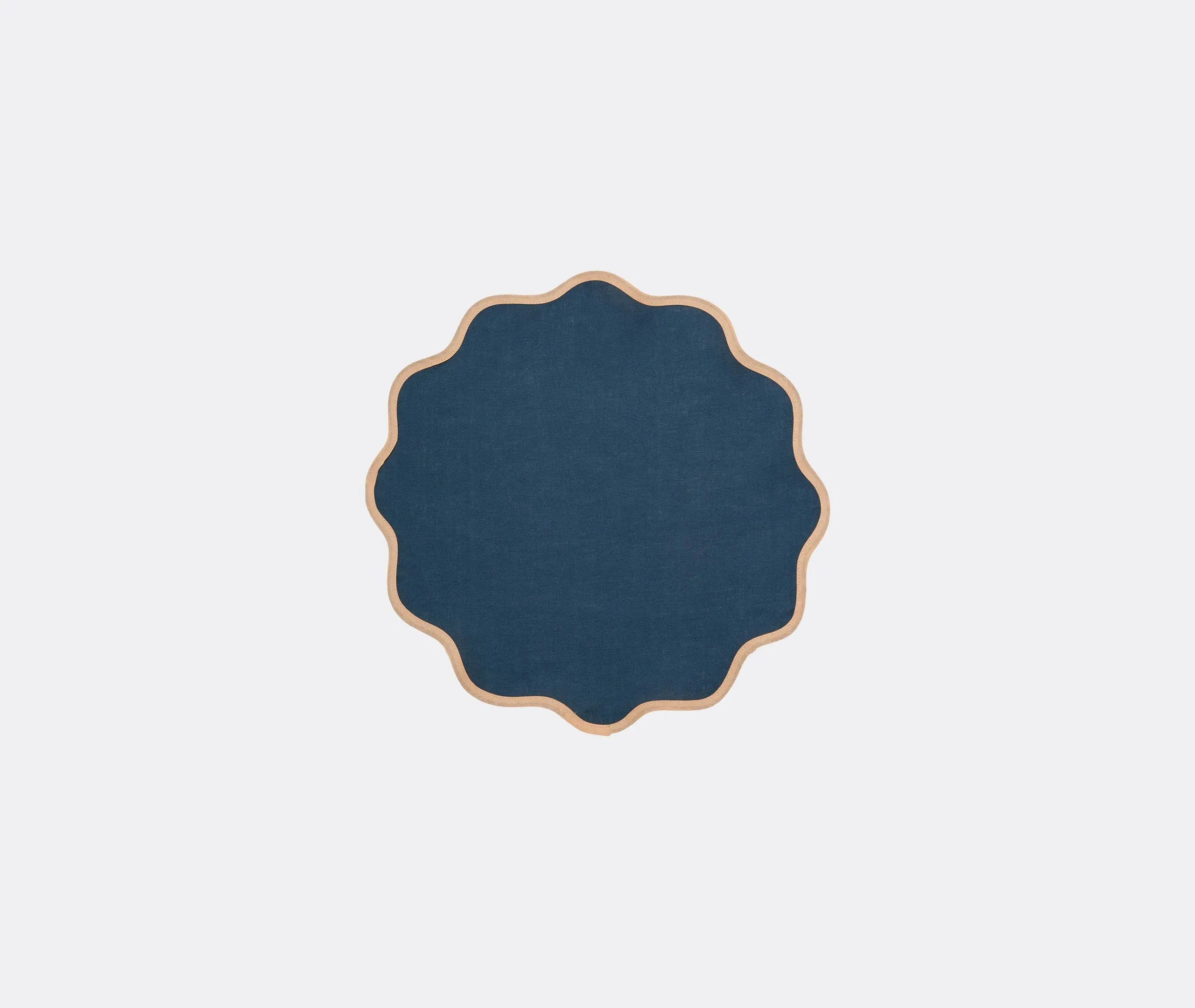 Cloud Tablemat Set of Two - Blue, Linen