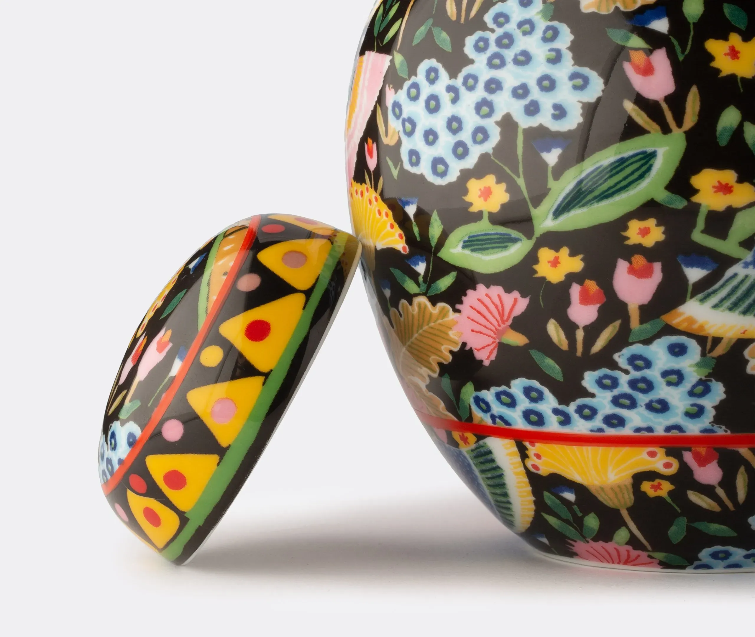 Colombo Large Tea Jar - Black