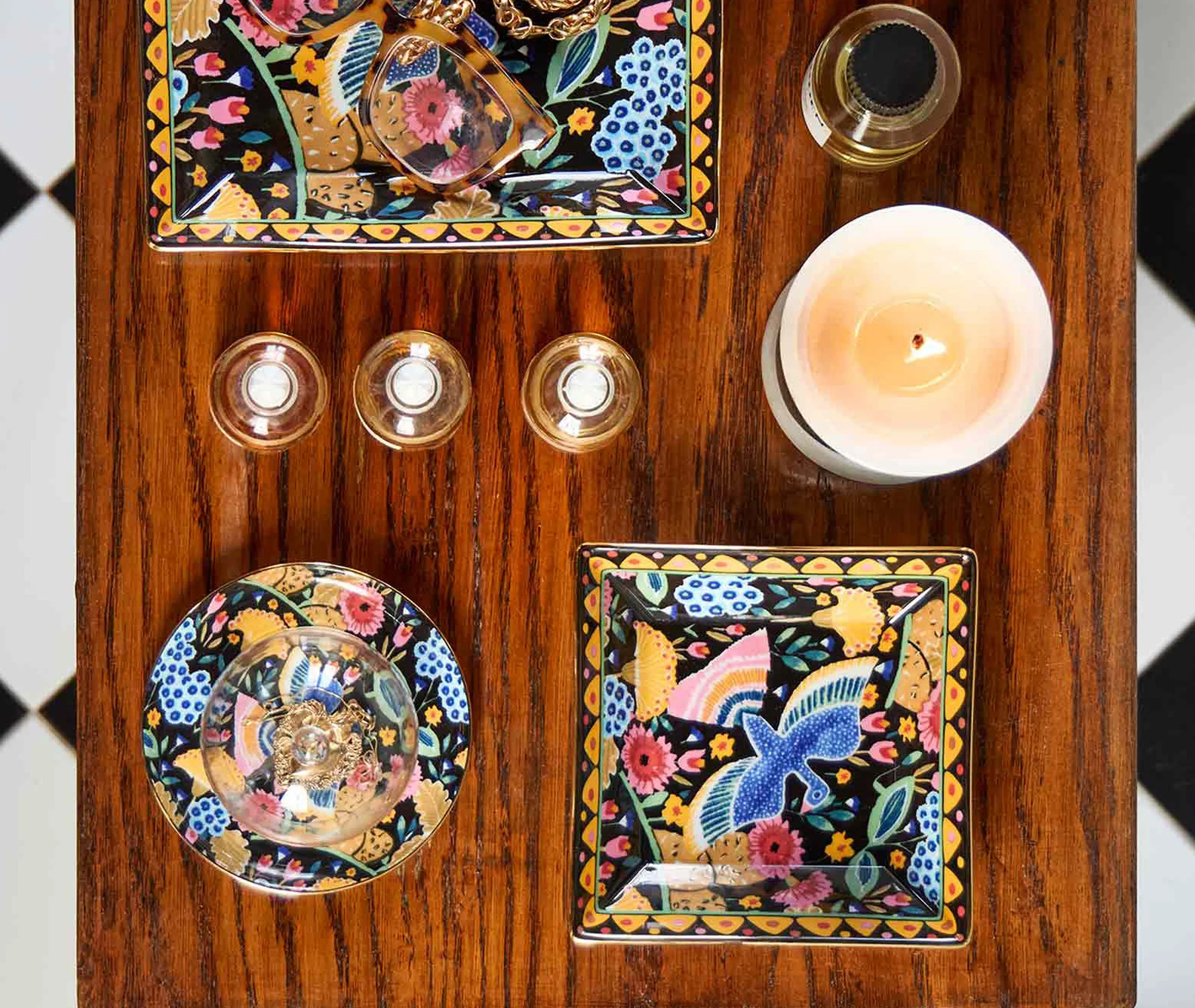 Colombo Trinket Tray - Black