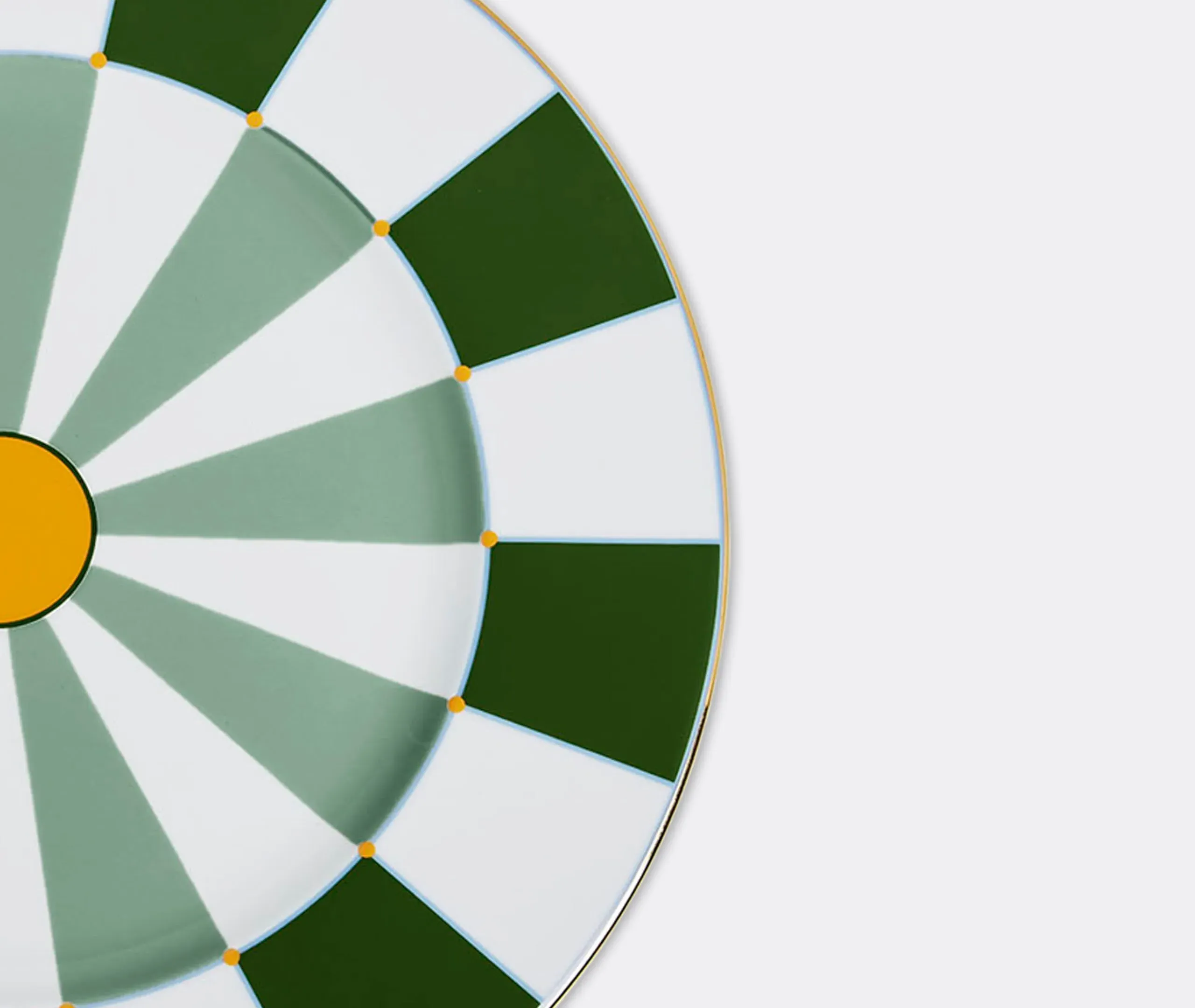 Duomo Charger Plate Hand-Painted - Multicolor
