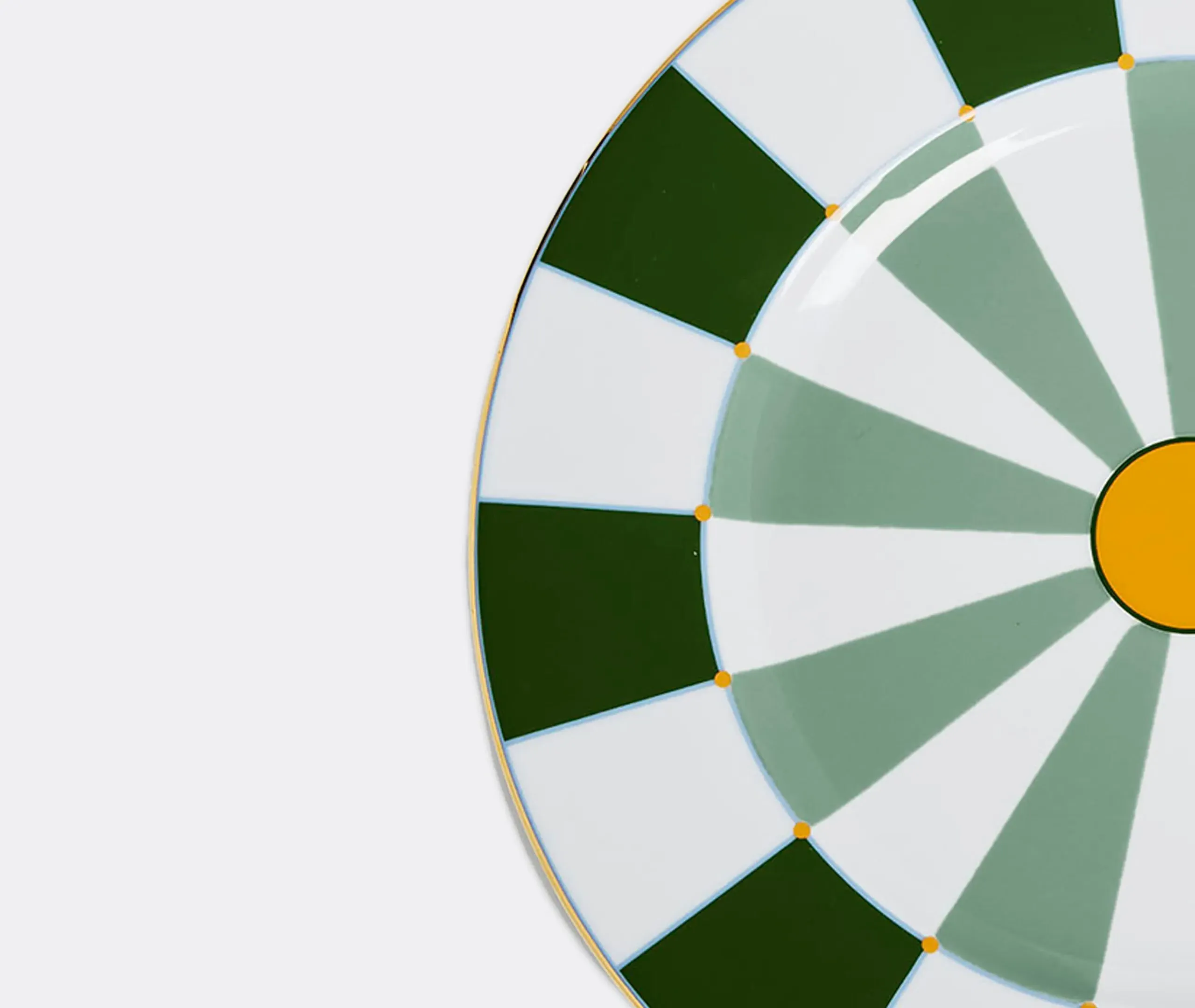 Duomo Charger Plate Hand-Painted - Multicolor