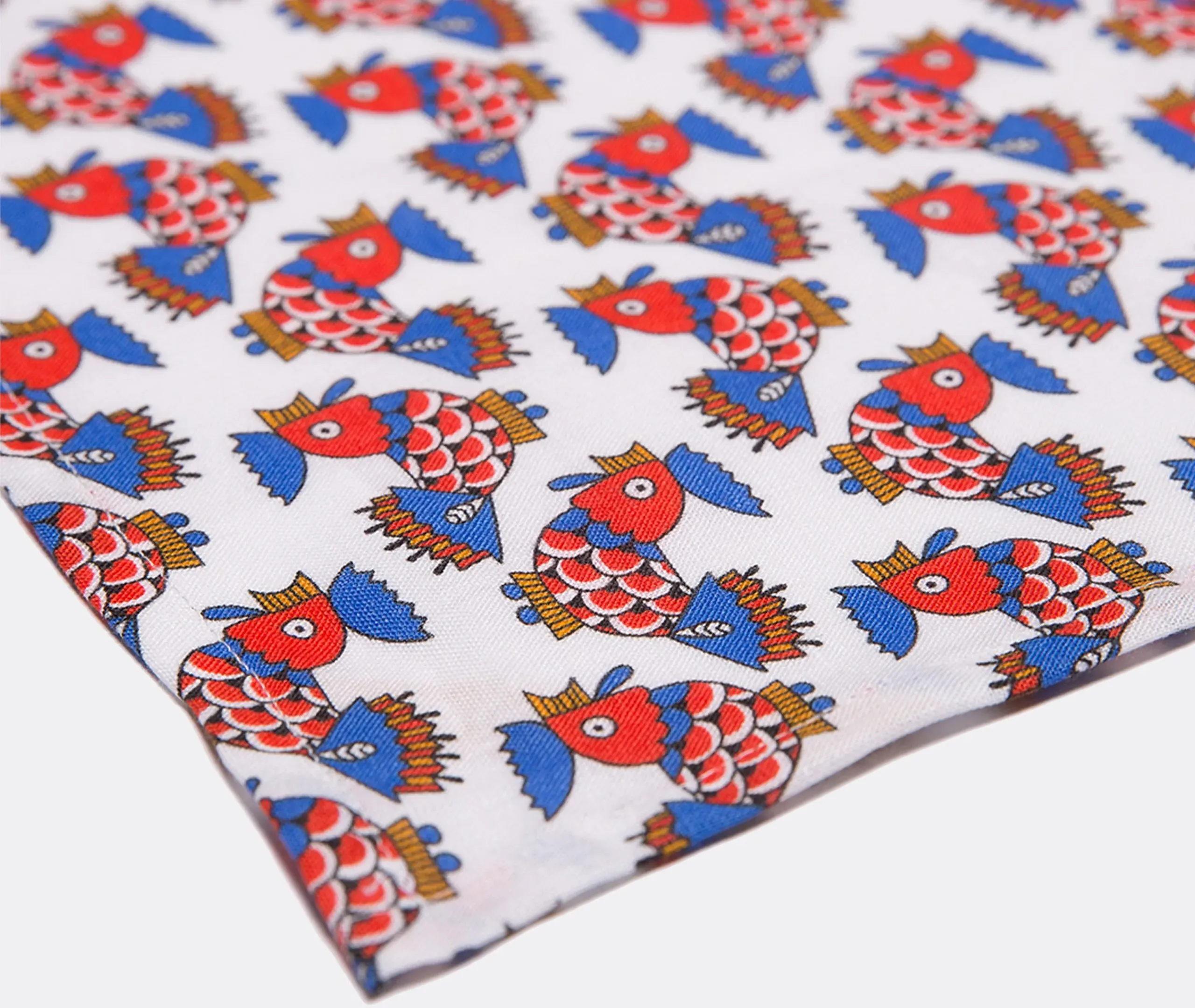 Galletti Tablemat Set of Two - Multicolour, Linen