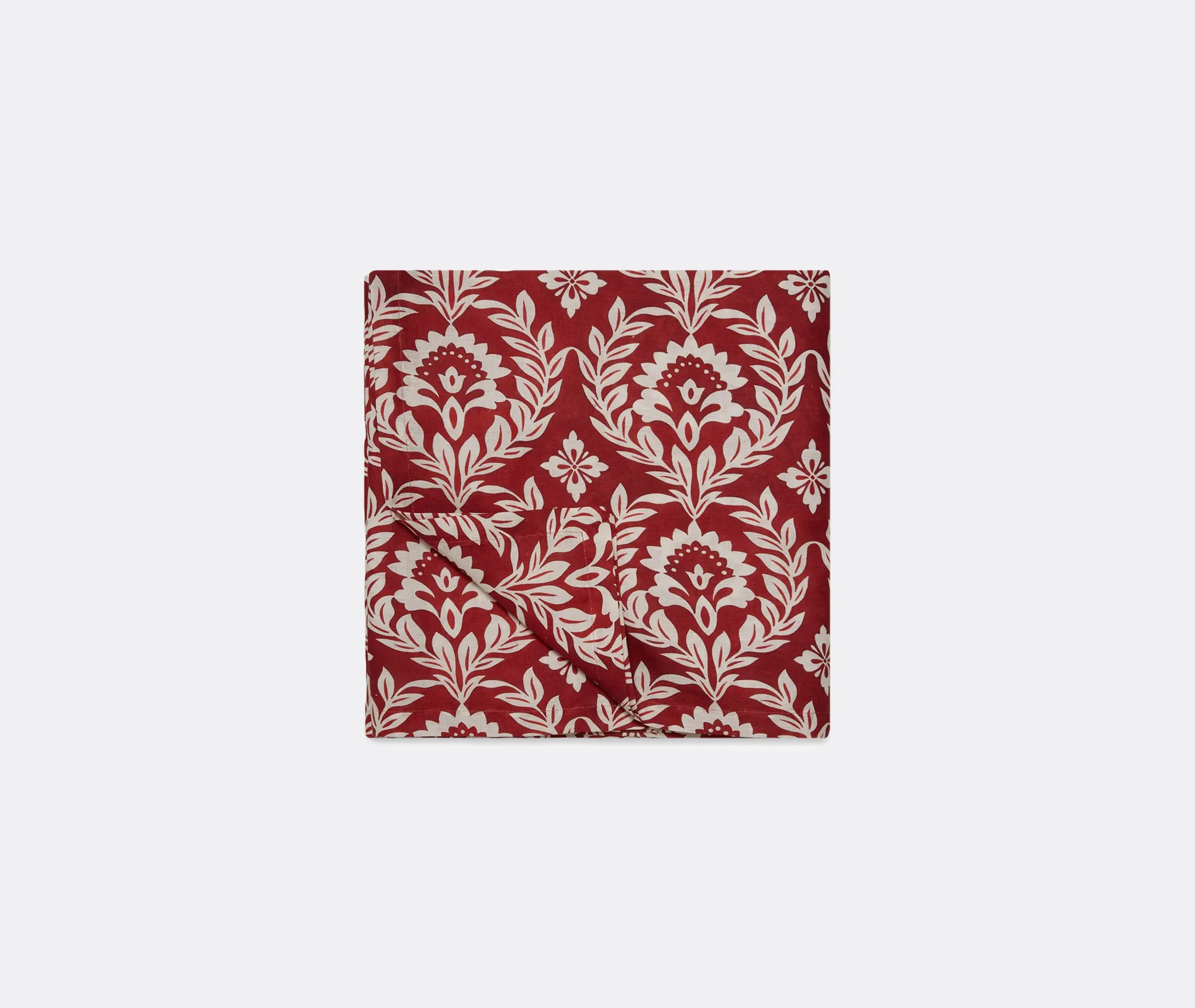 Garland Bordeaux Large Tablecloth - Bordeaux, Linen