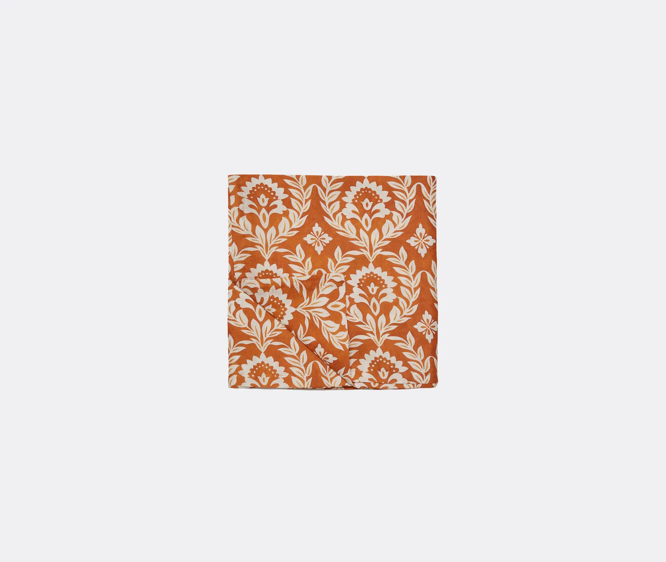 Garland Siena Medium Tablecloth - Orange, Linen