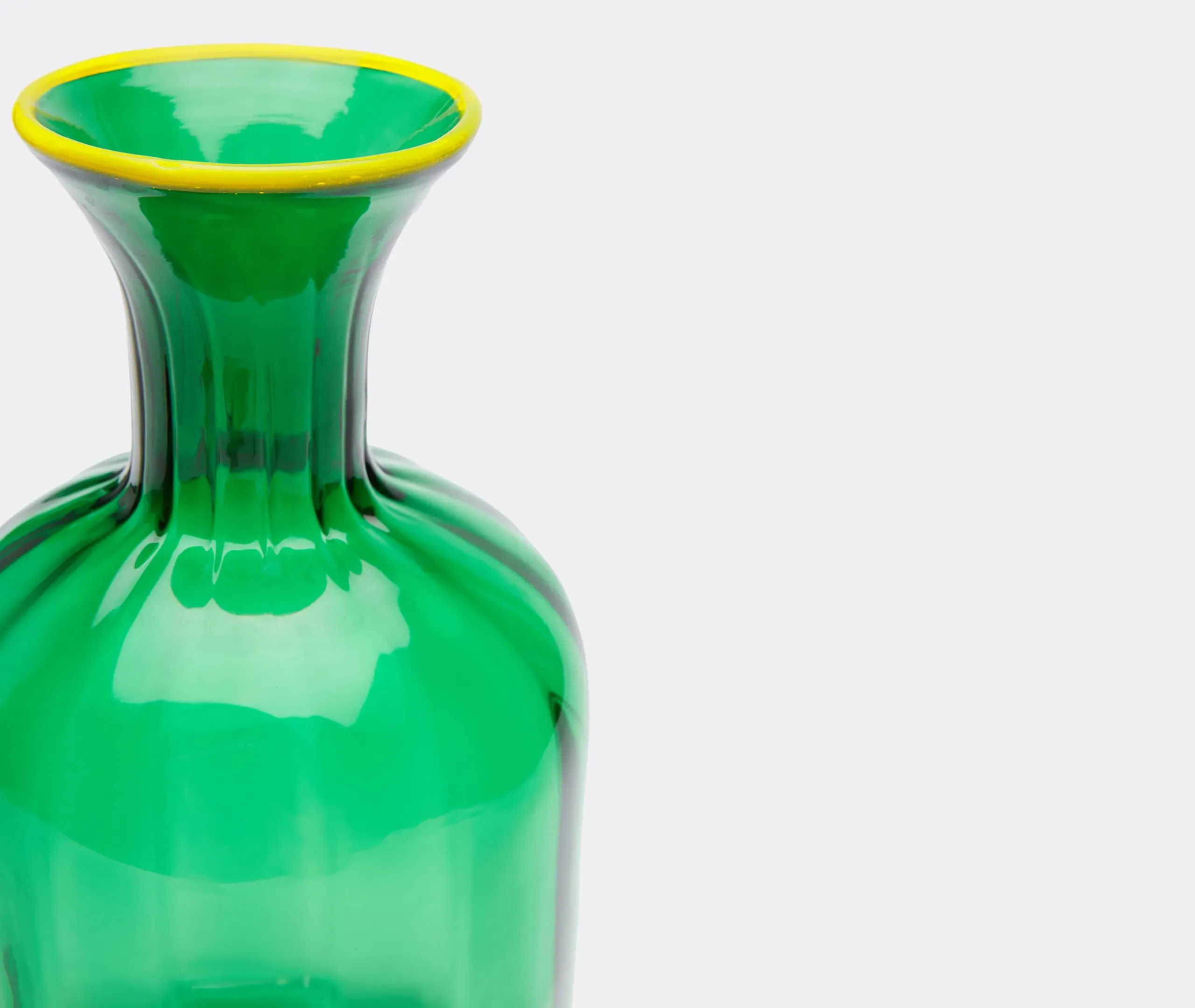 Glass Carafe - Green, Murano Glass