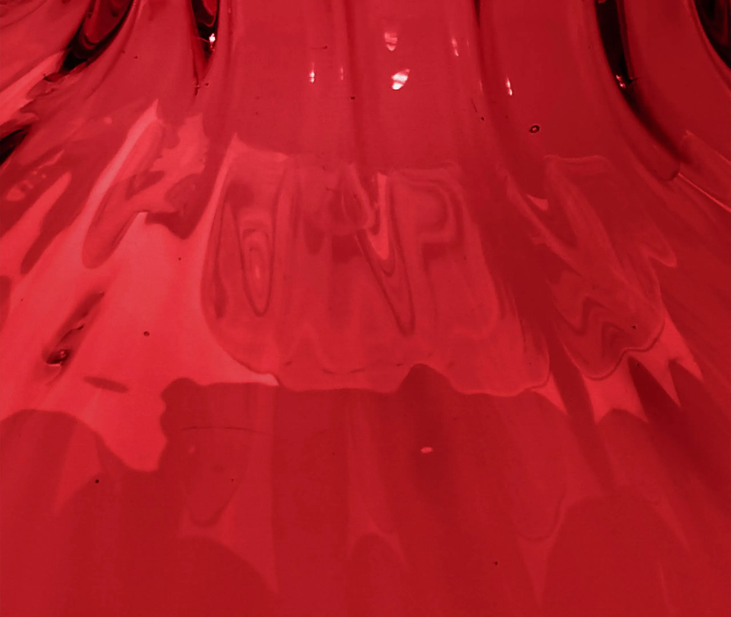 Glass Carafe - Red, Murano Glass