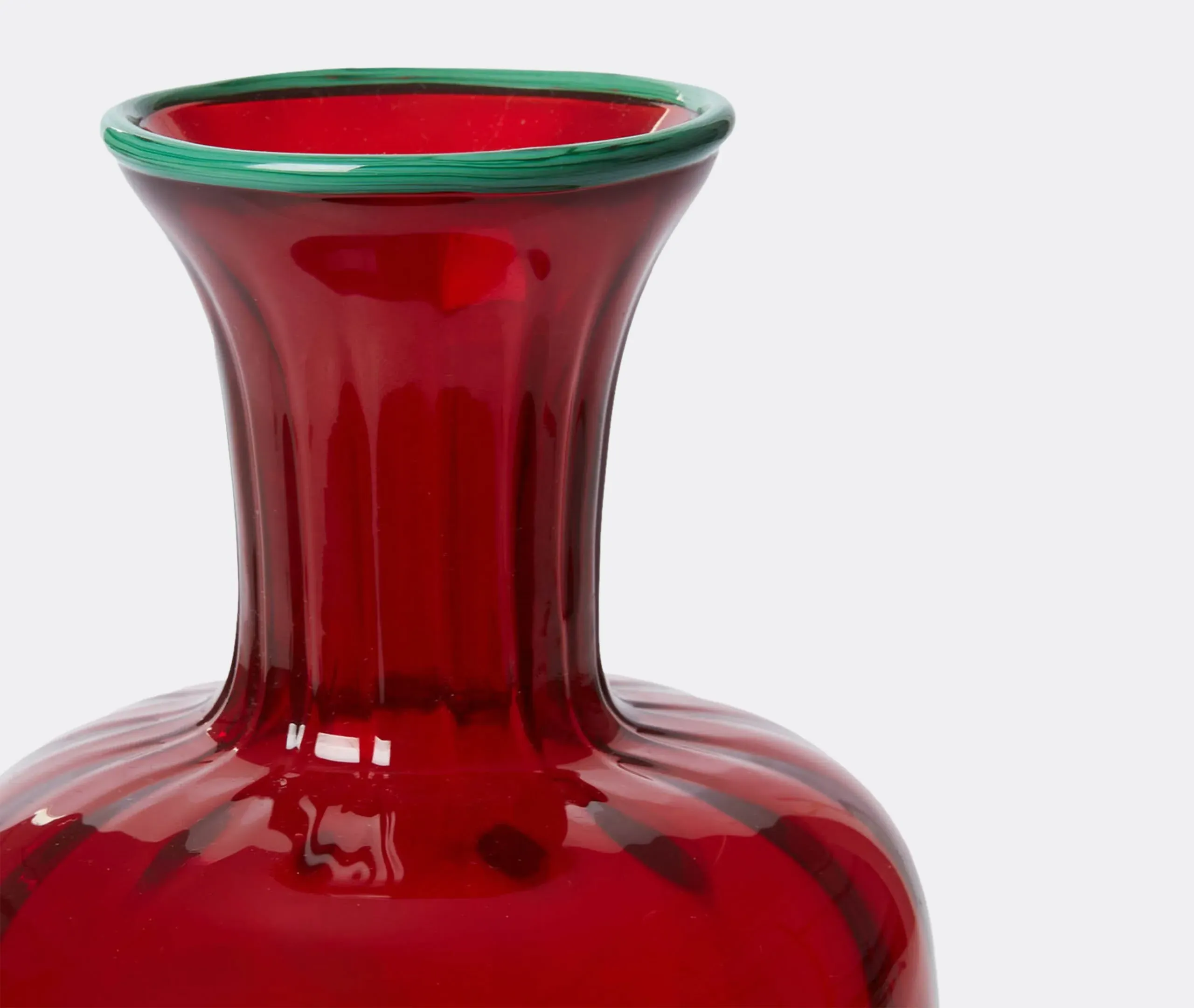 Glass Carafe - Red, Murano Glass