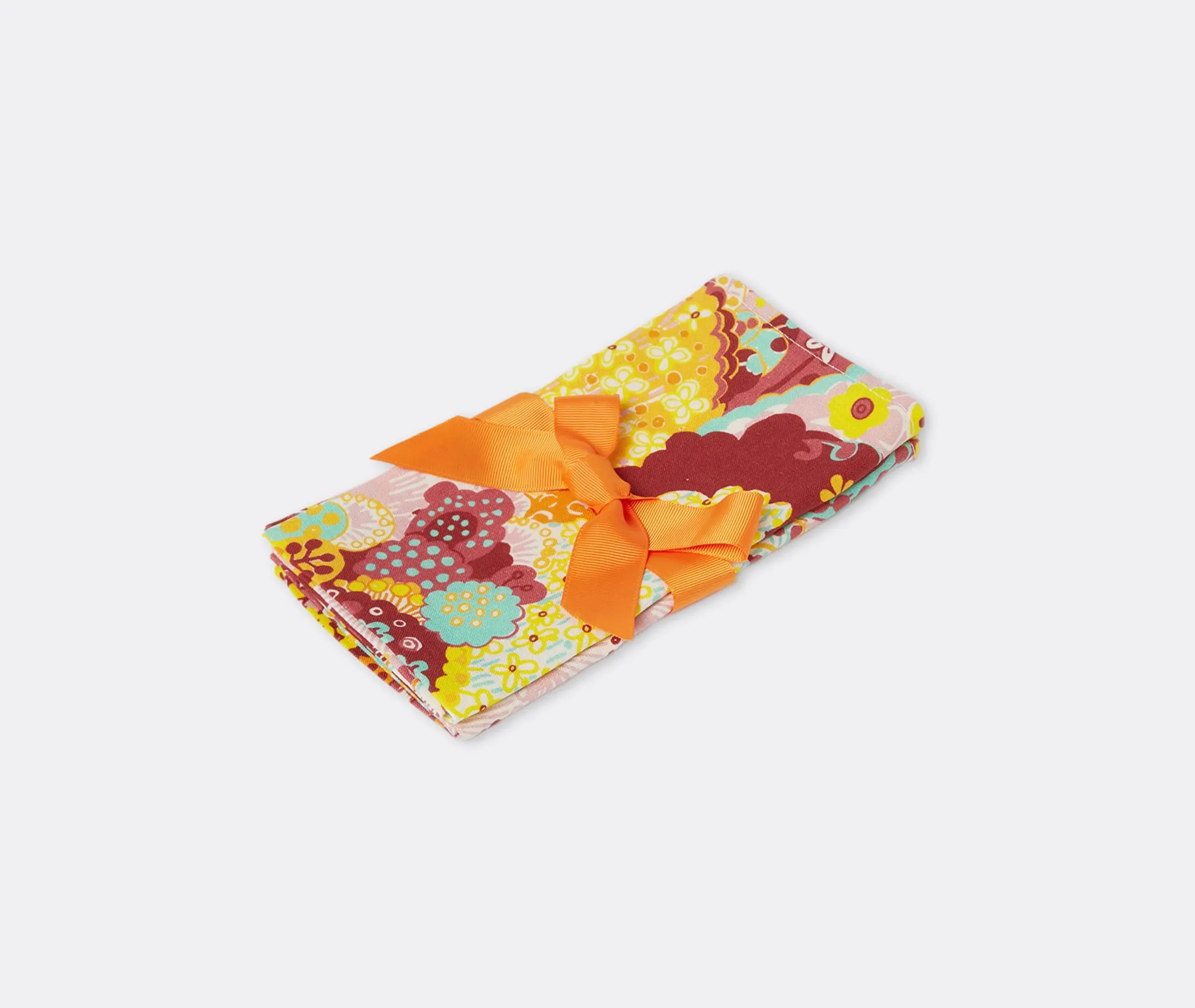 Holi Large Napkins Set of Two - Multicolour, Linen