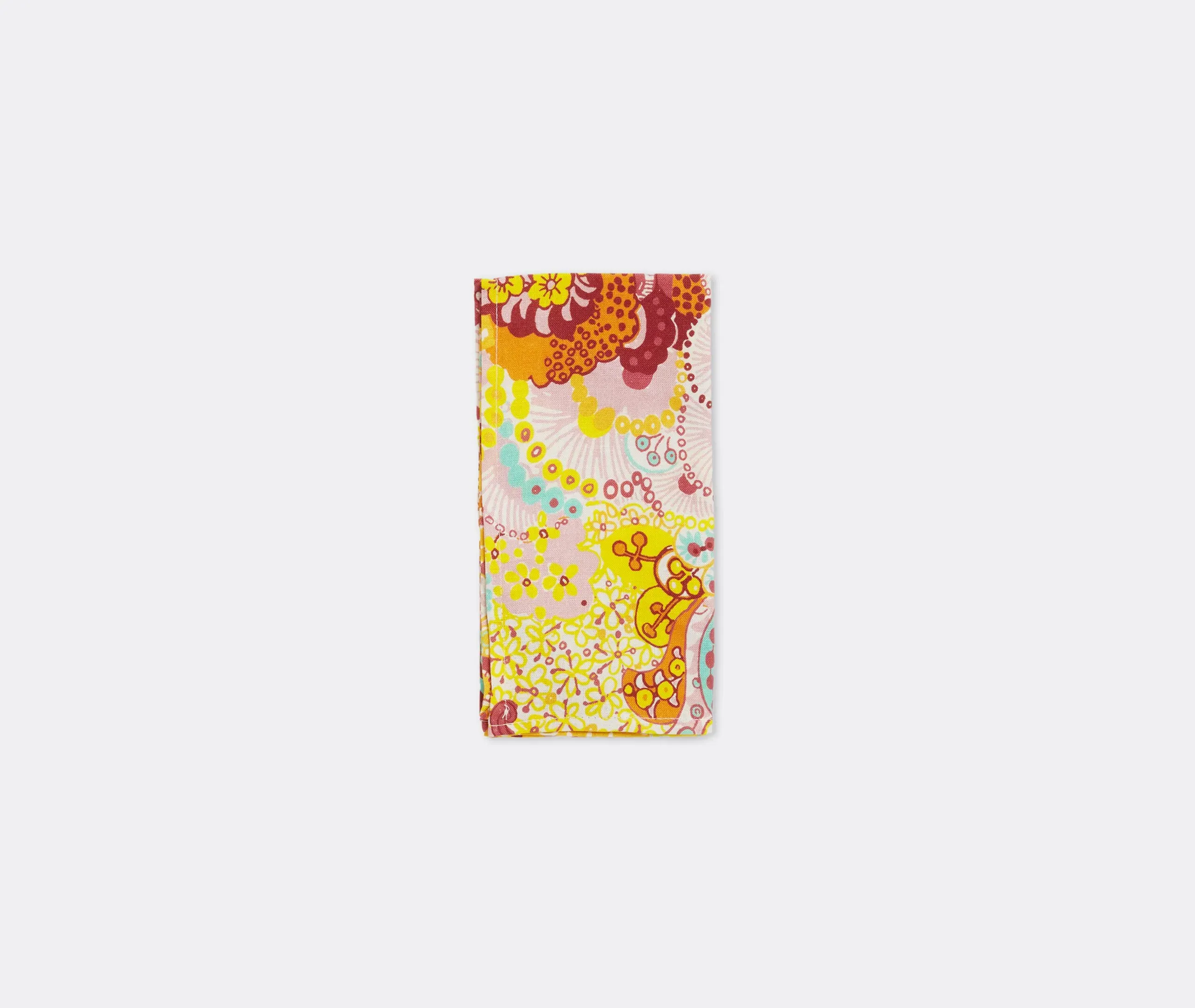 Holi Large Napkins Set of Two - Multicolour, Linen