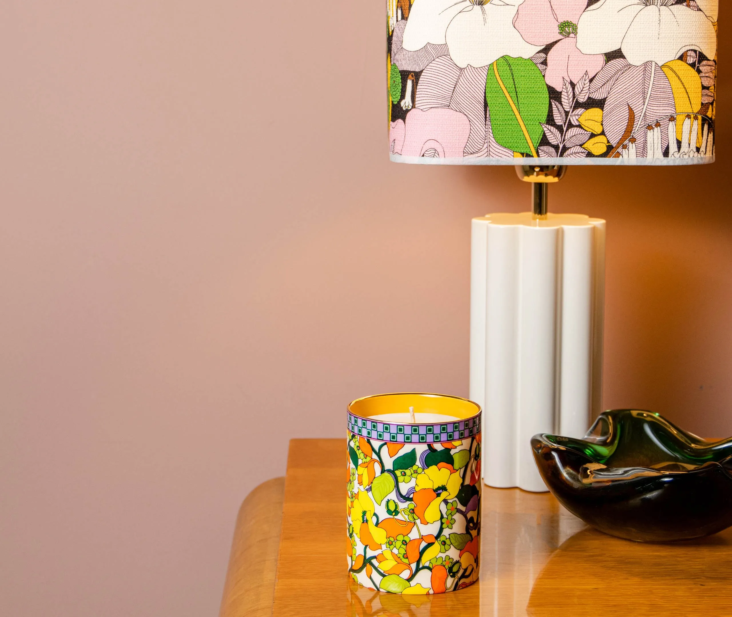 Lago Di Como Scented Candle - Multicolour, Ceramic