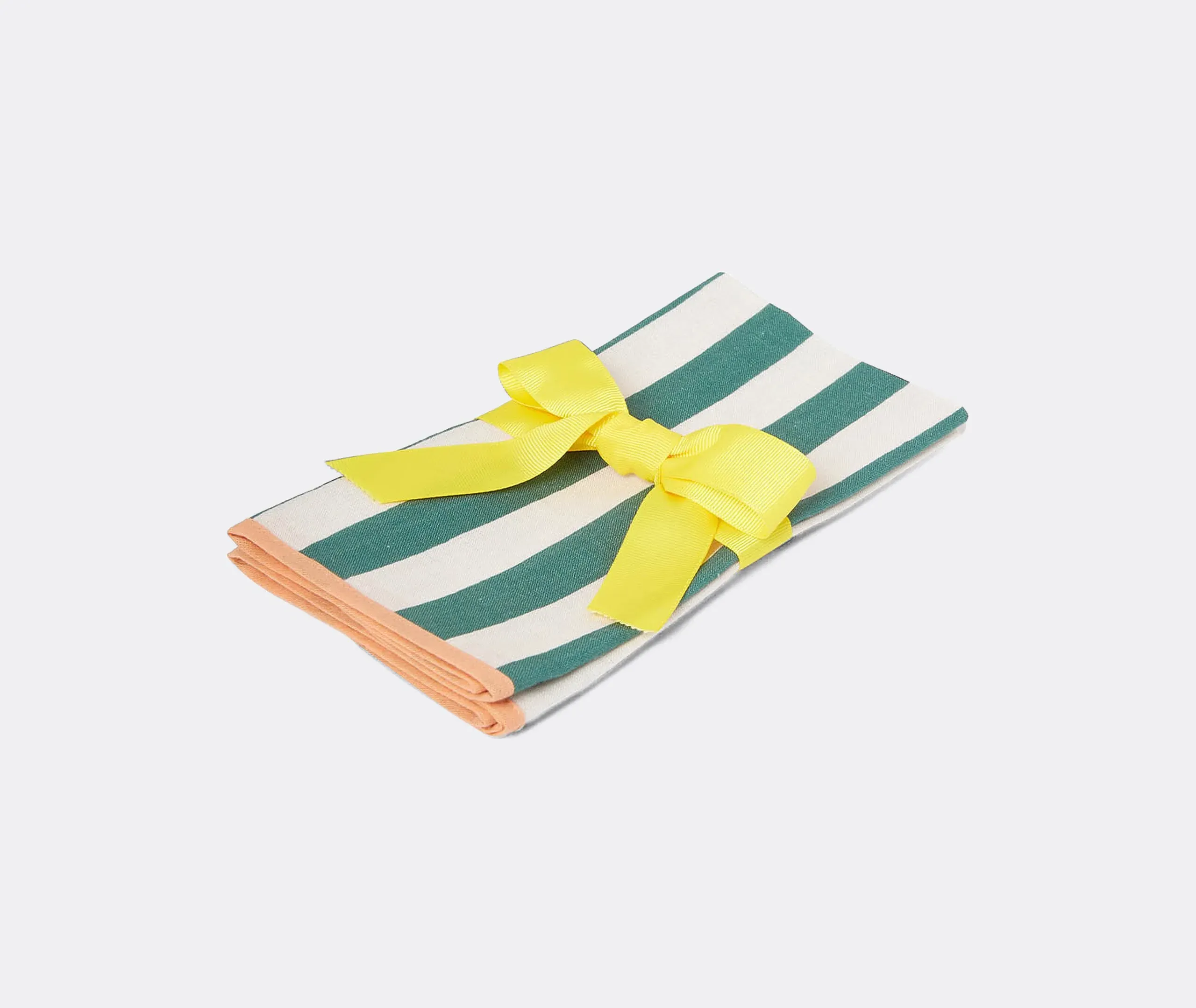 Large Napkin Set of 2 - Green, Cotton image
