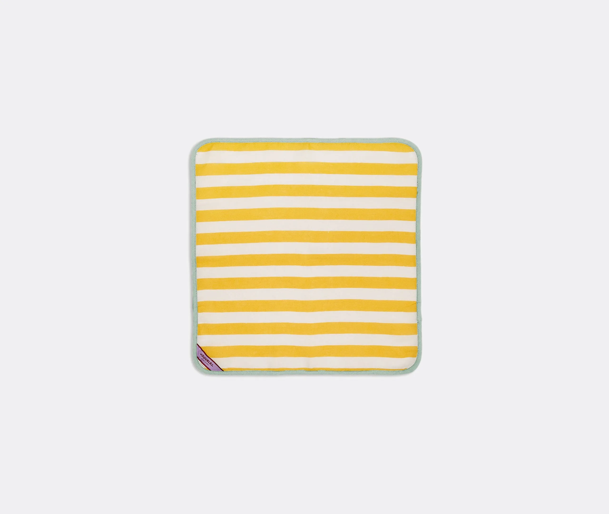 Large Napkin Set of 2 Striped - Multicolor, Linen
