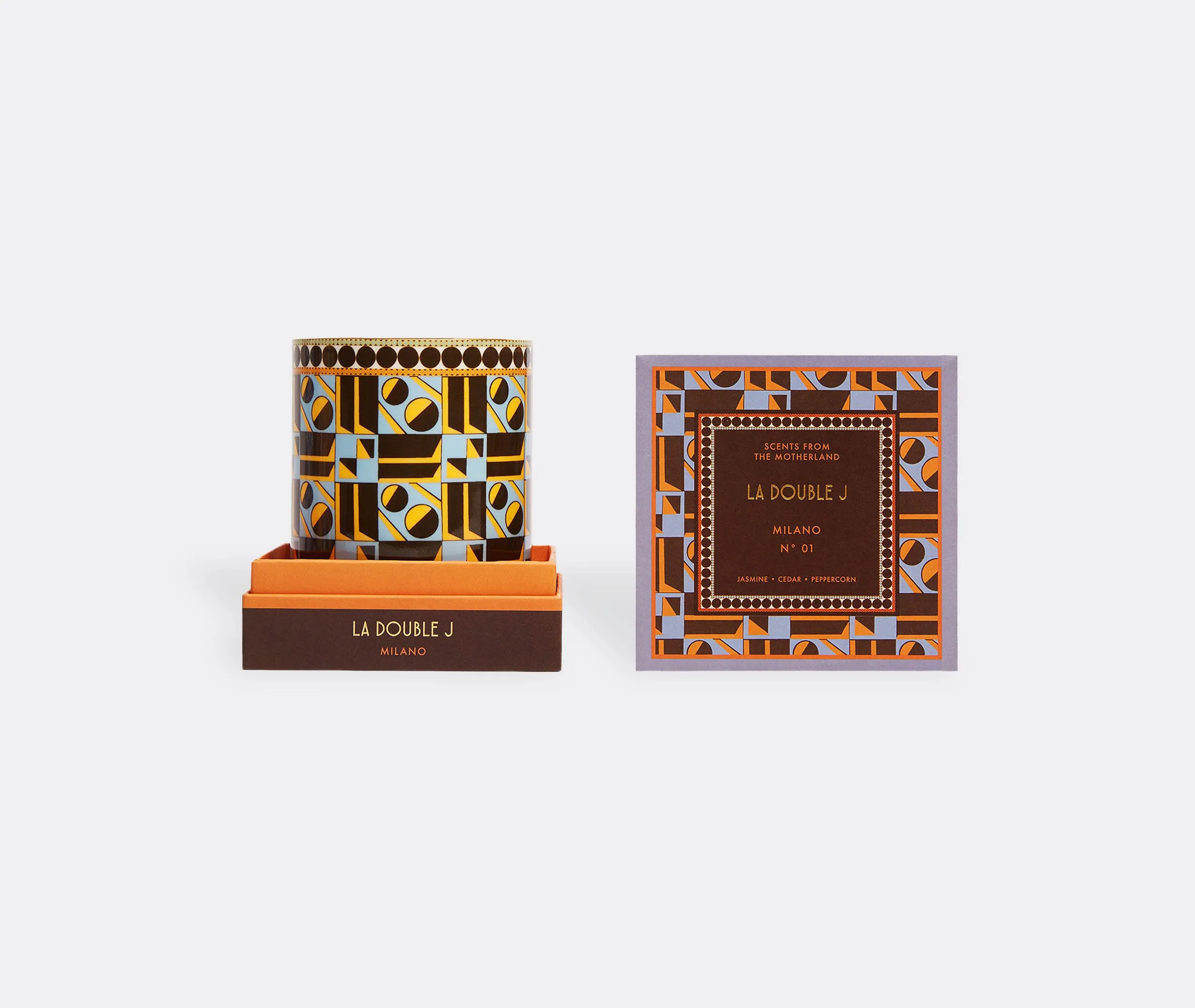 Milano Scented Candle - Multicolour, Ceramic
