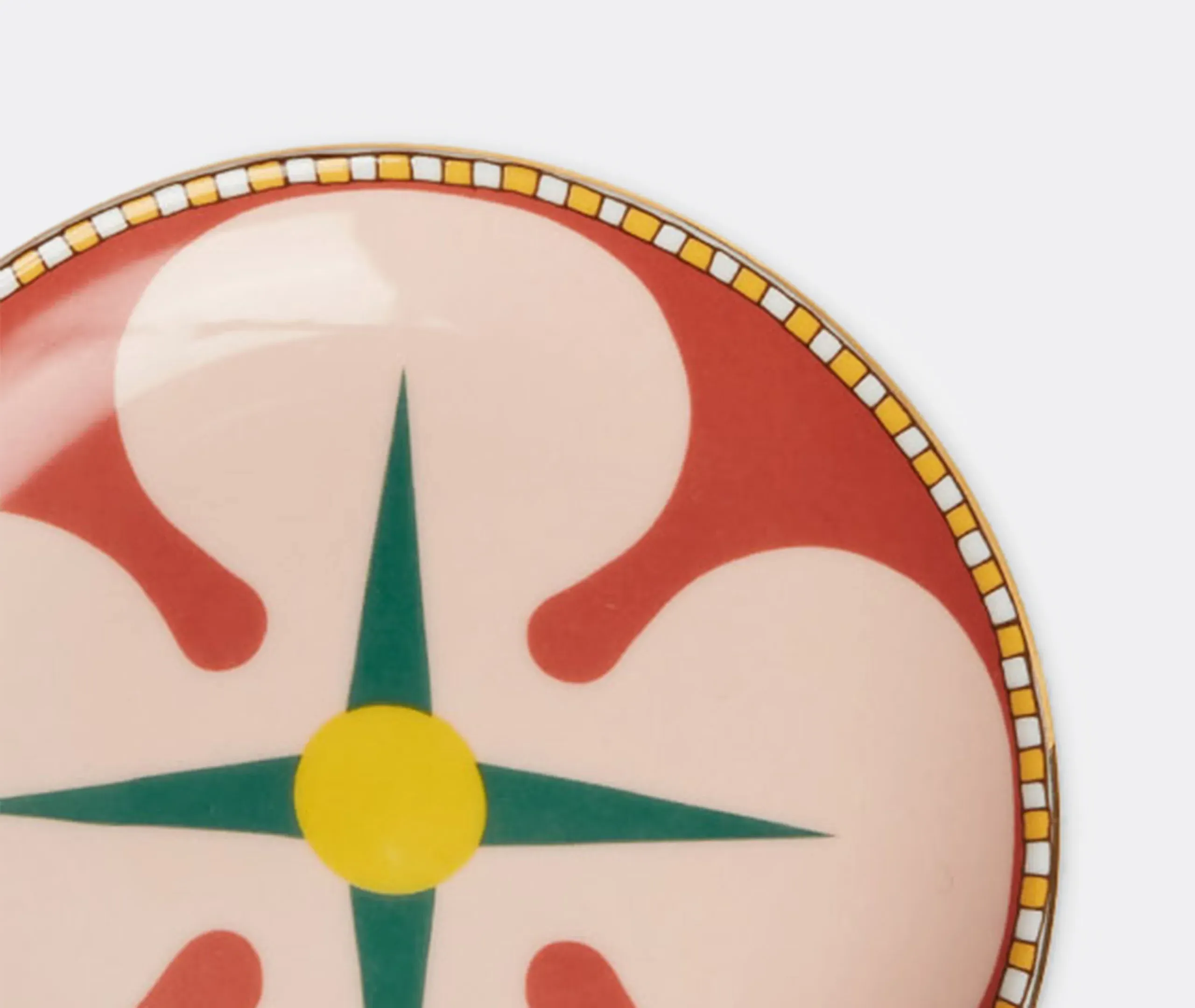 'Nave' Mini Plate - Multicolour, Porcelain alternate view