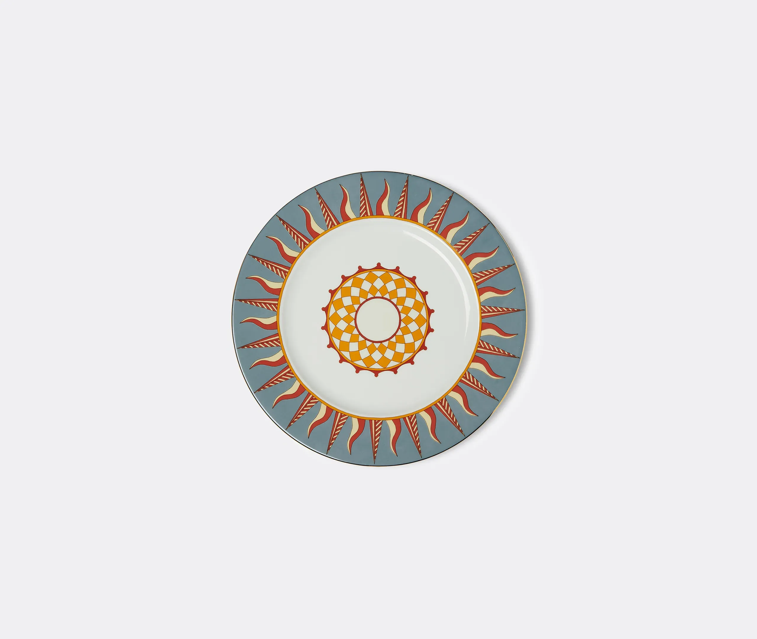 Ra Charger Plate - Multicolor, Porcelain