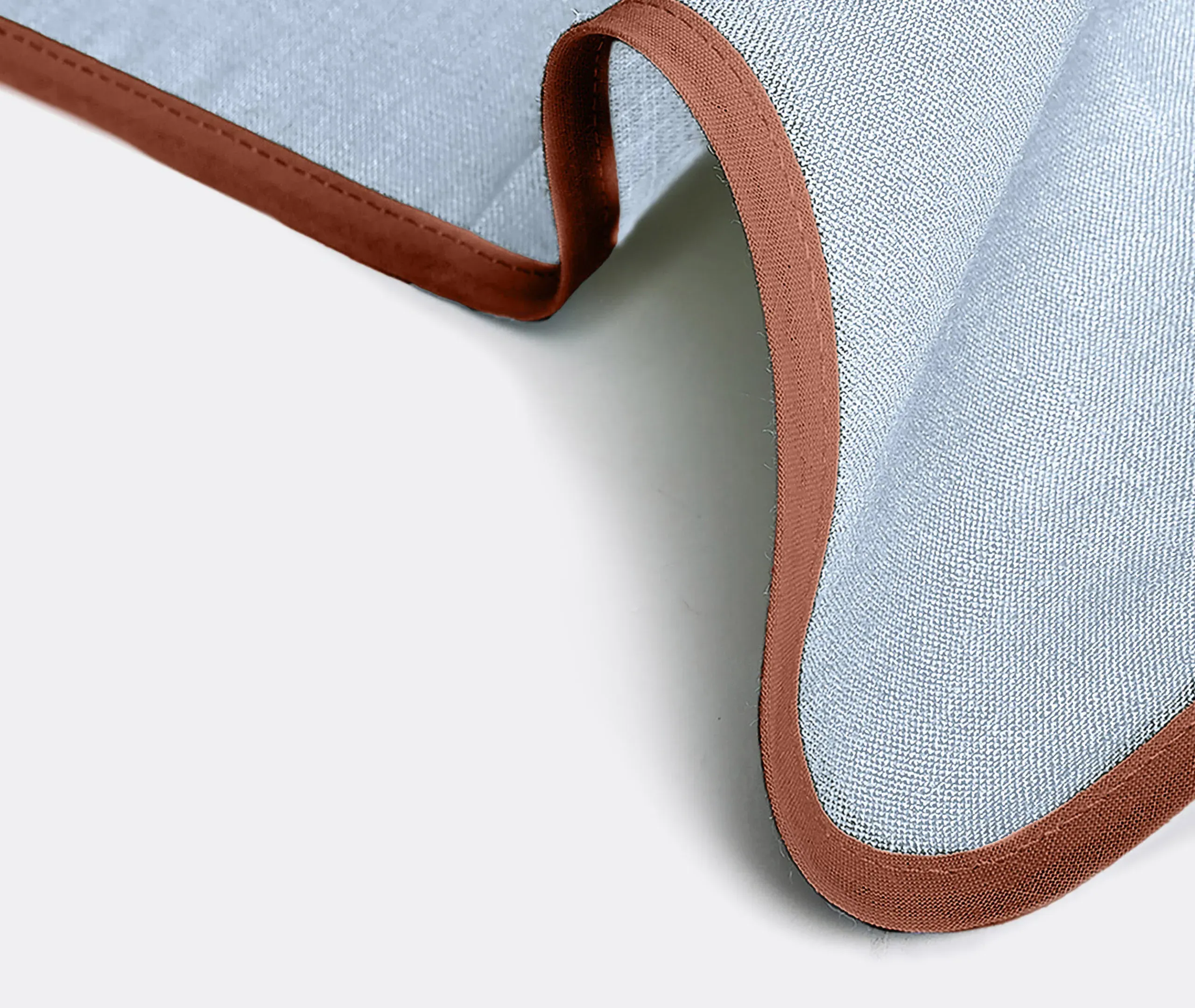 Rainbow Sky Large Napkins Set of Two - Blue, Linen alternate view