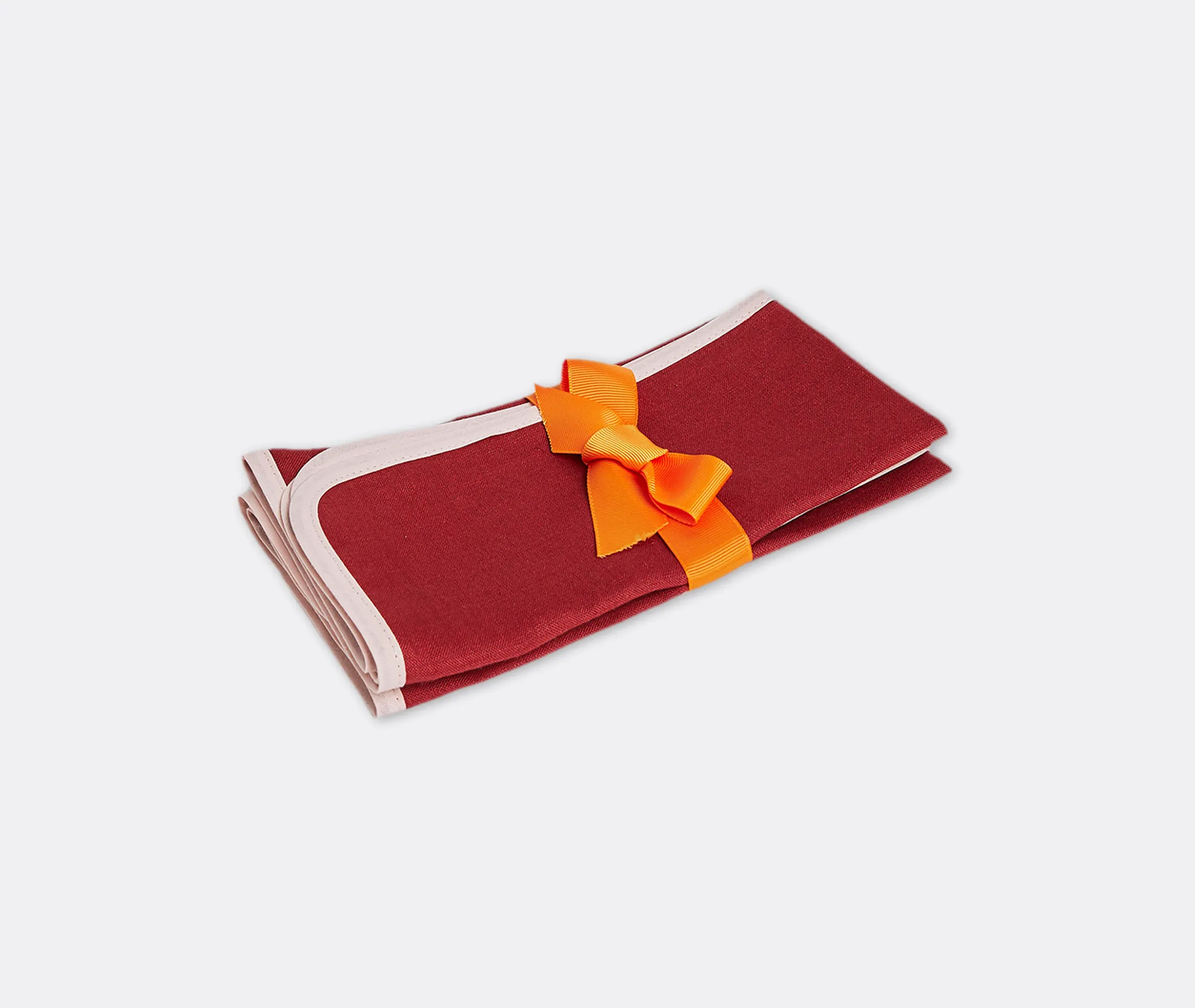 Rainbow Vino Napkin Set of Two - Red, Linen