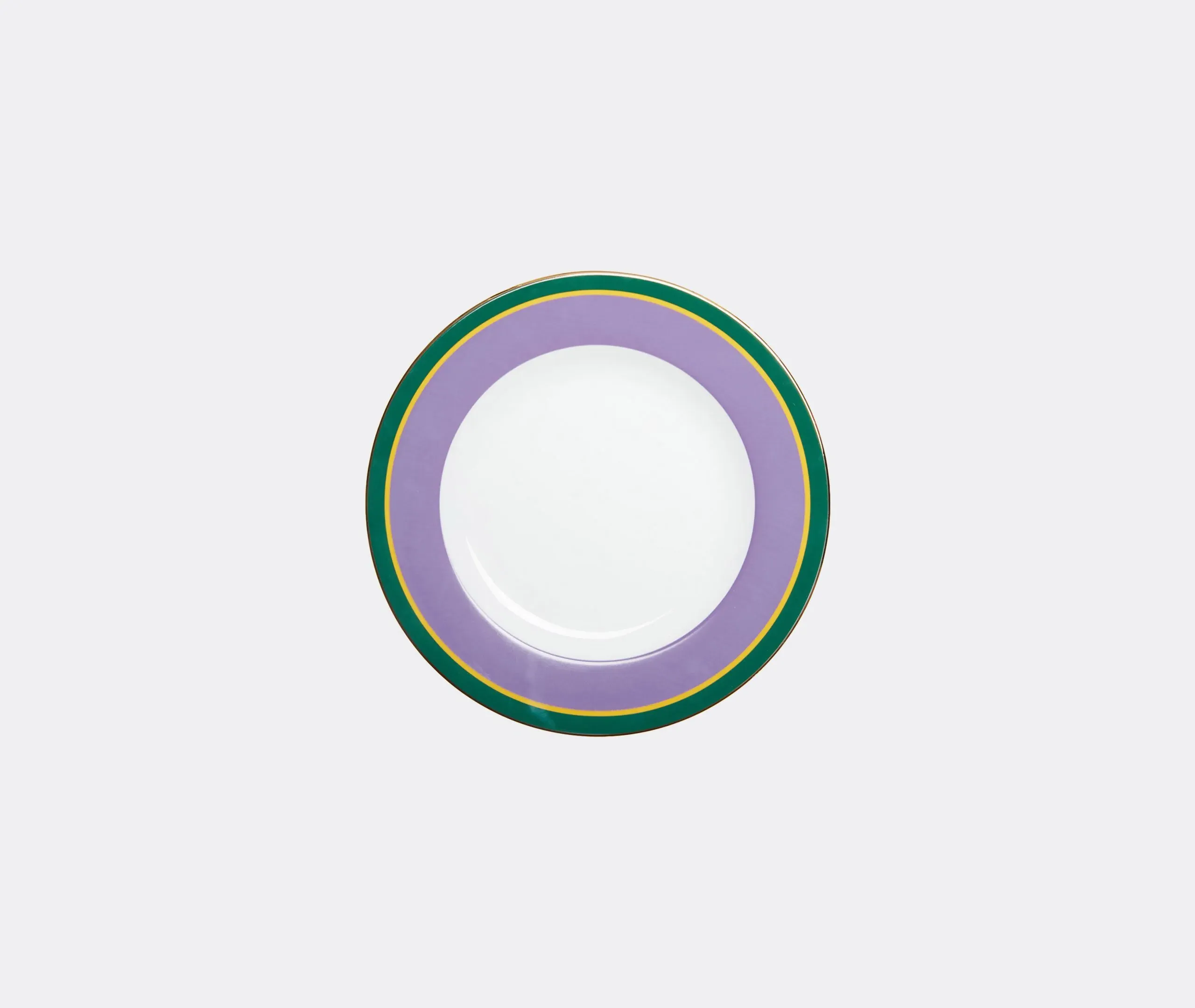 Rainbow Viola Dinner Plate Set of Two - Purple, Porcelain