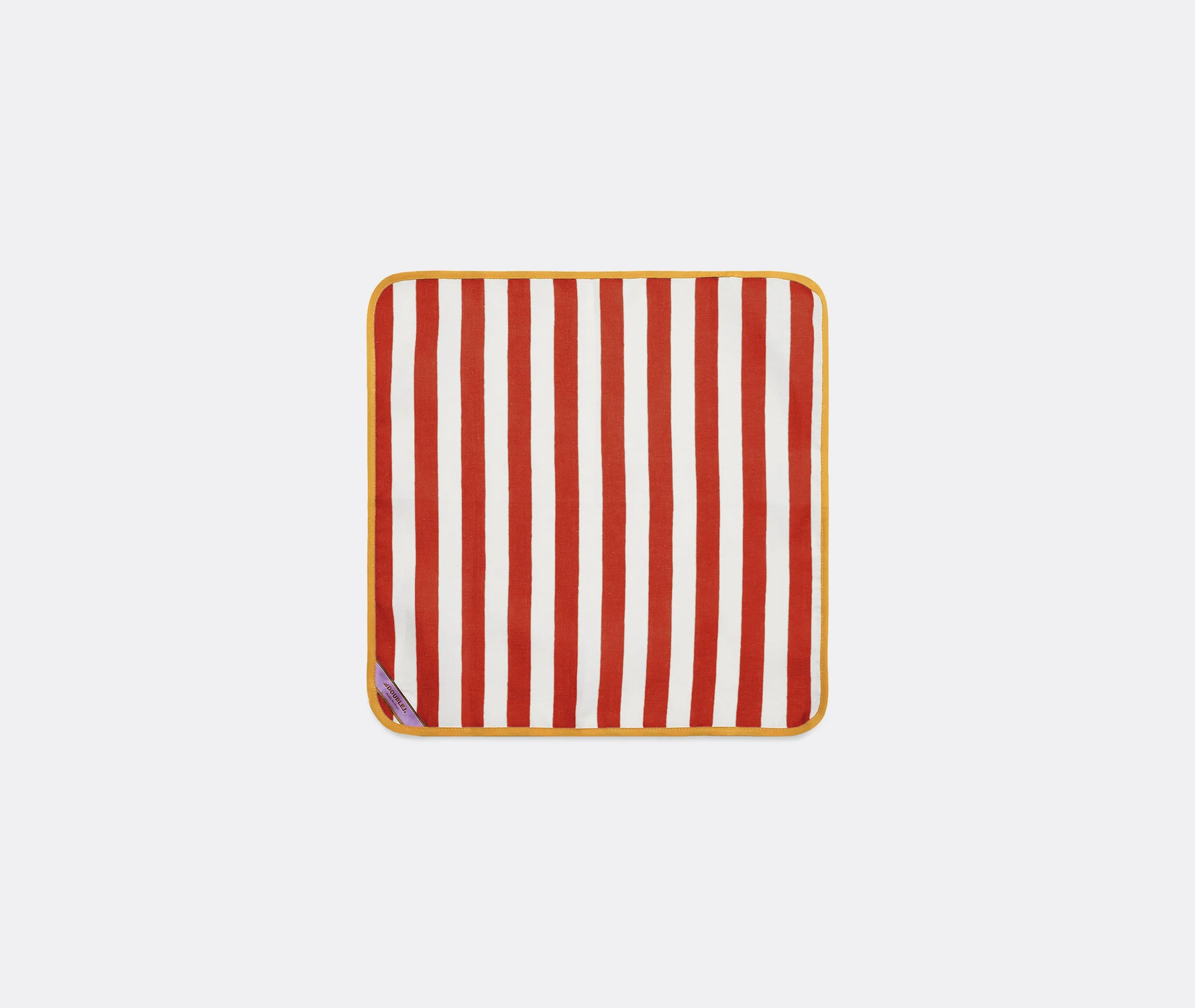 Riviera Mattone Linen Napkins Set of 2 - Multicolor