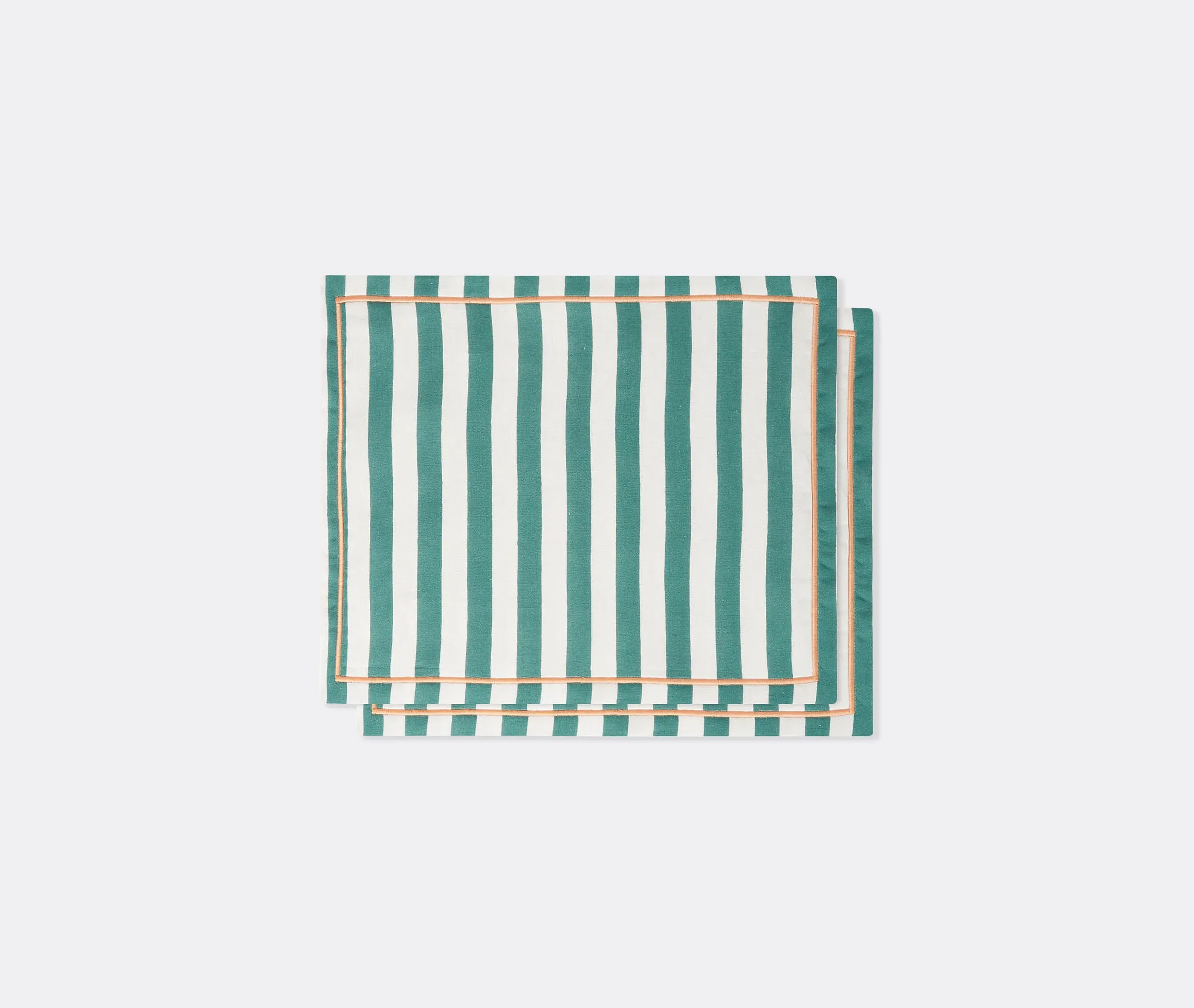 Riviera Placemat Set of Two - Green product