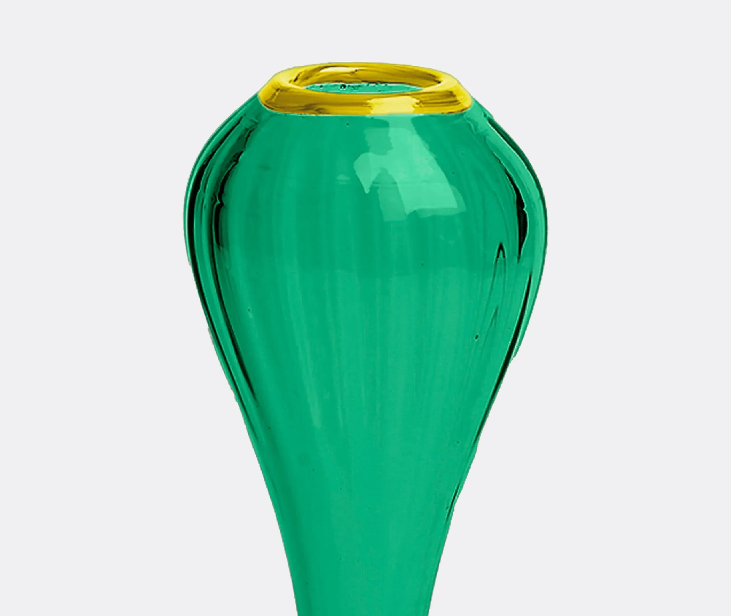 Scallion Vase - Green, Glass