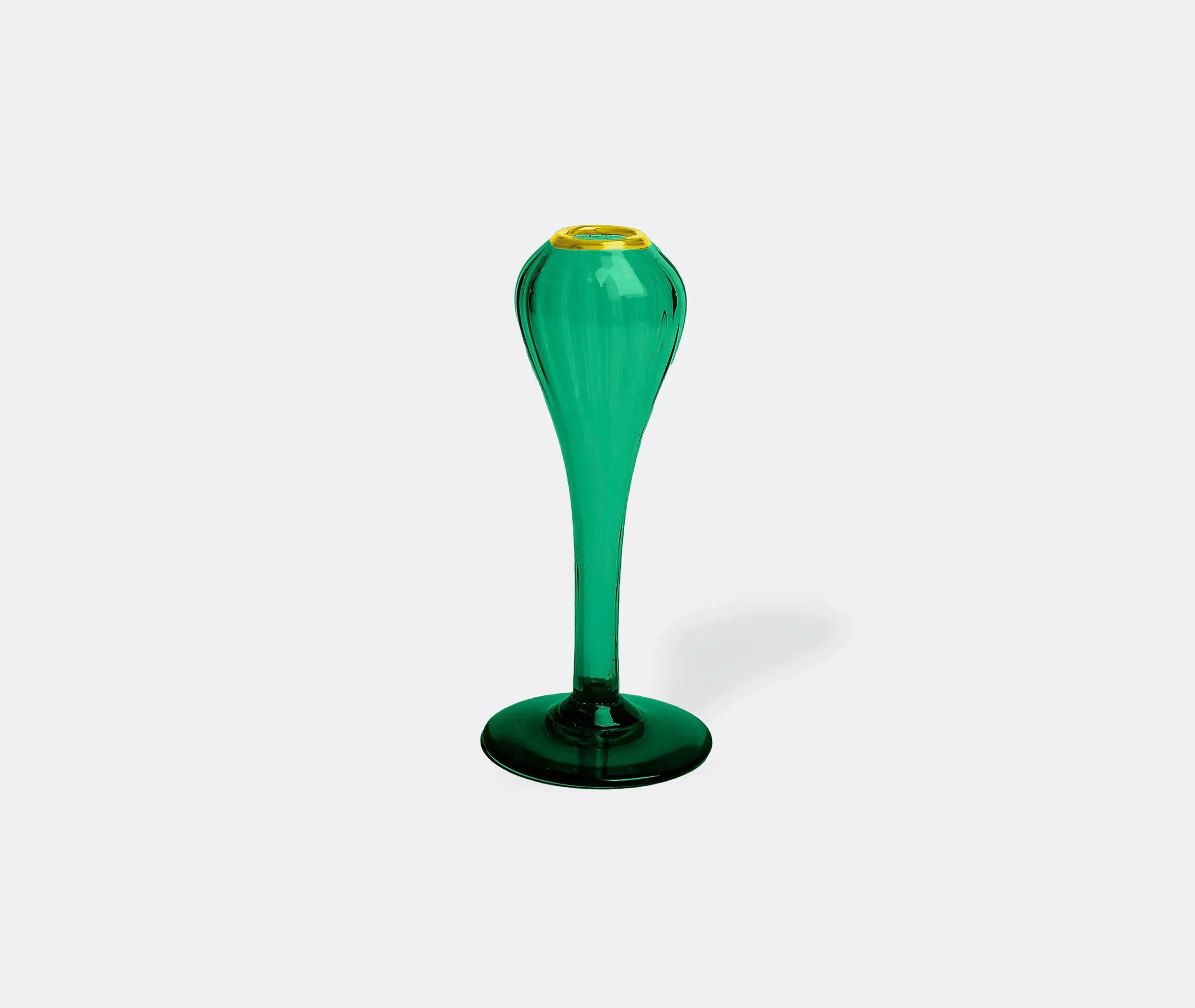 Scallion Vase - Green, Glass image