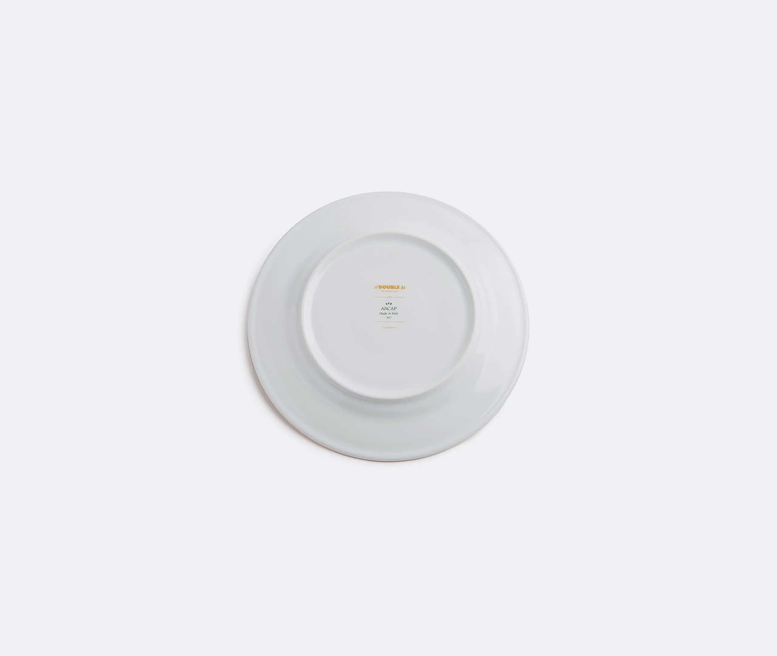 Set of 2 Dessert Plates - Green, Porcelain