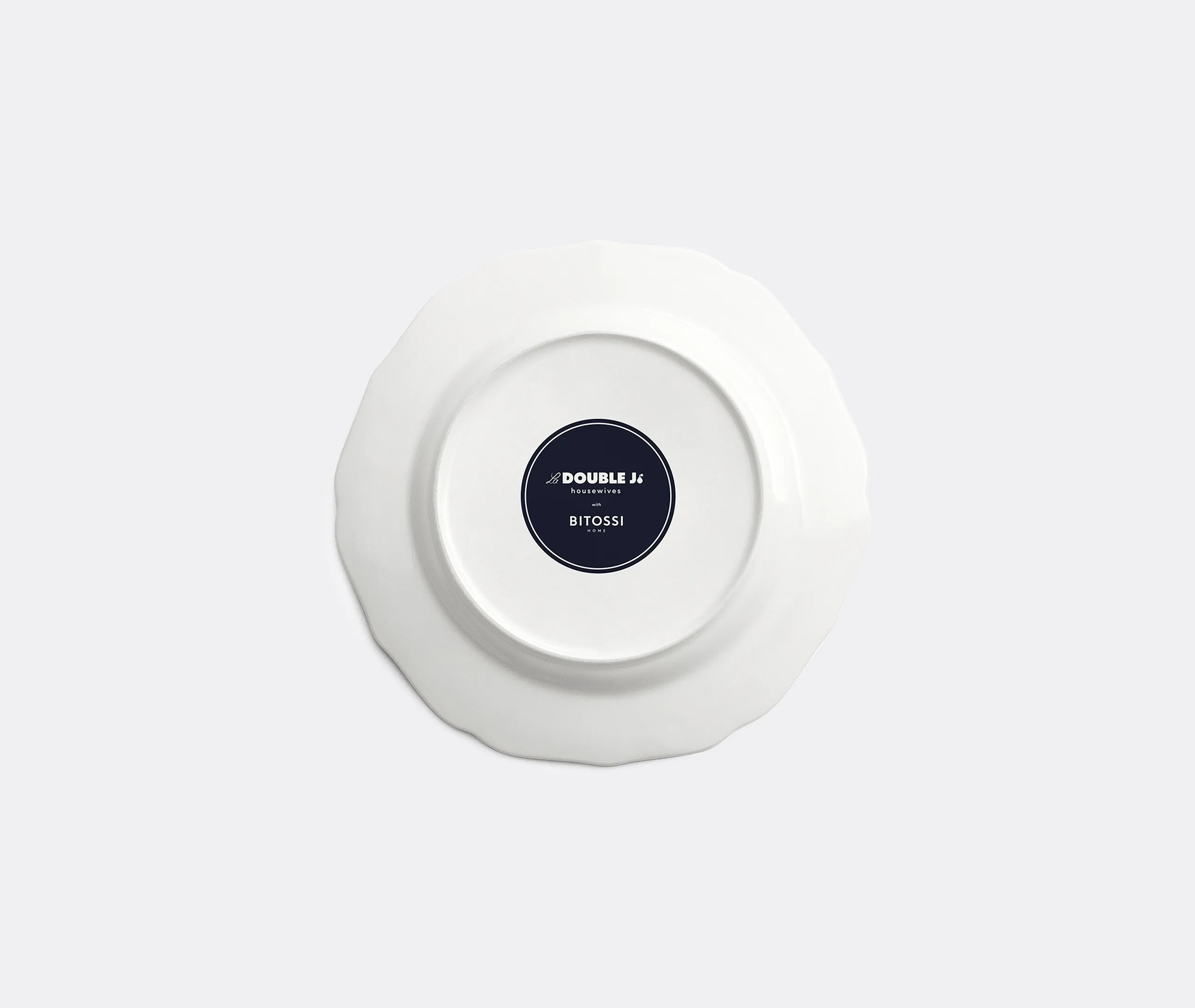 Set of 2 Dessert Plates - Multicolor, Porcelain