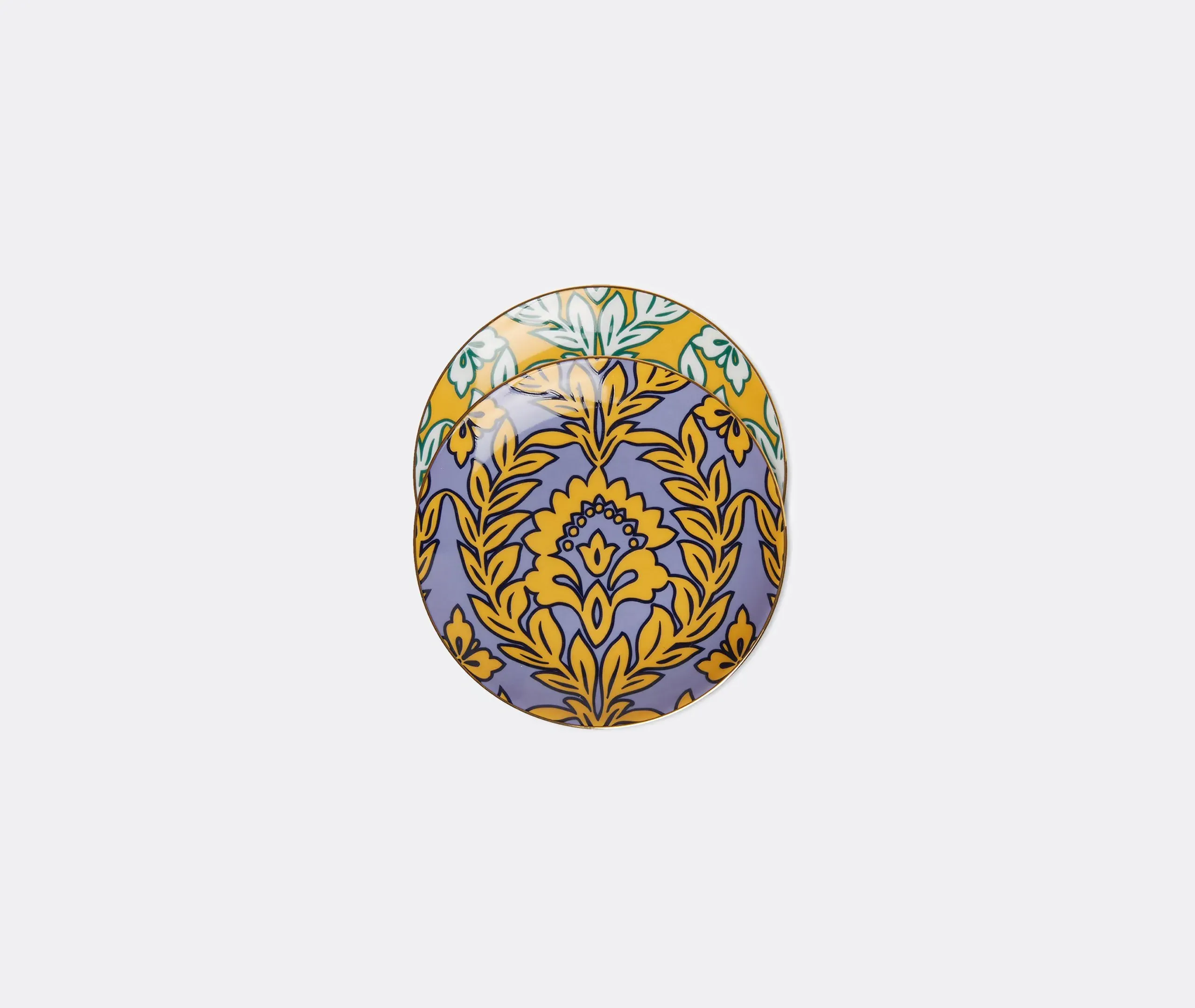 Side Plates Set of Two - Multicolor, Porcelain