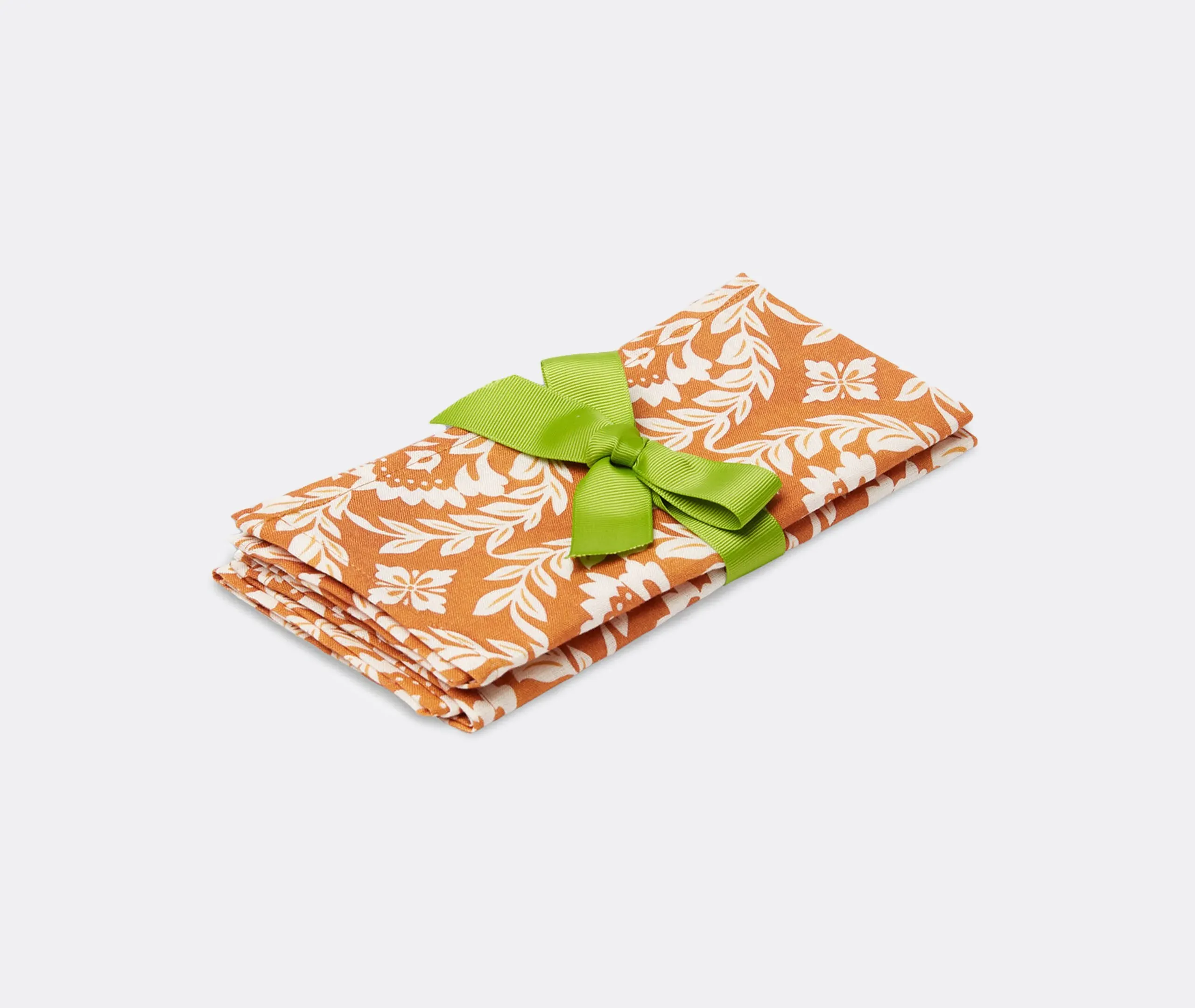 Siena Garland Large Napkin Set - Orange, Linen image