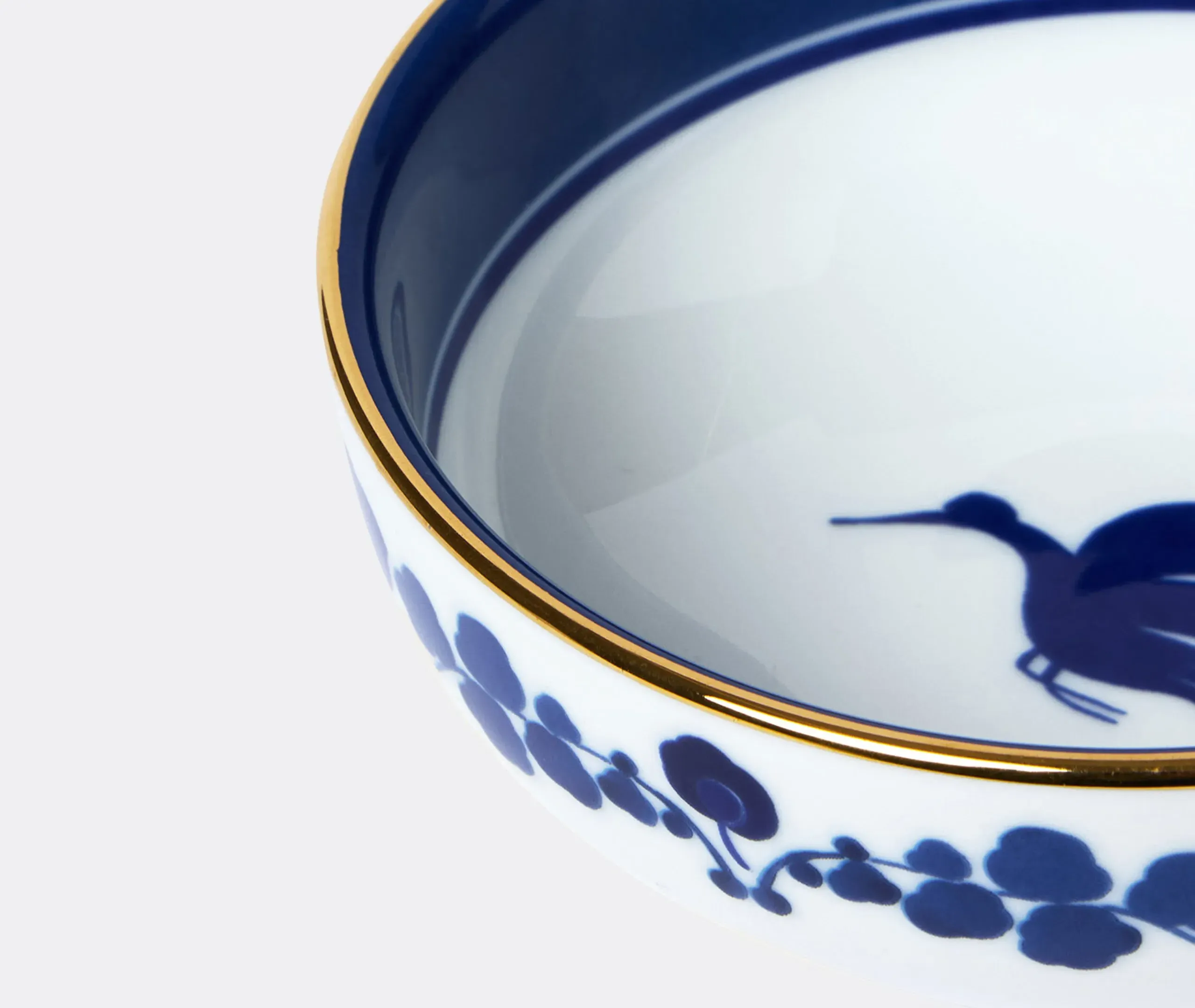 Snack Bowl Set of Two - Blue, Porcelain