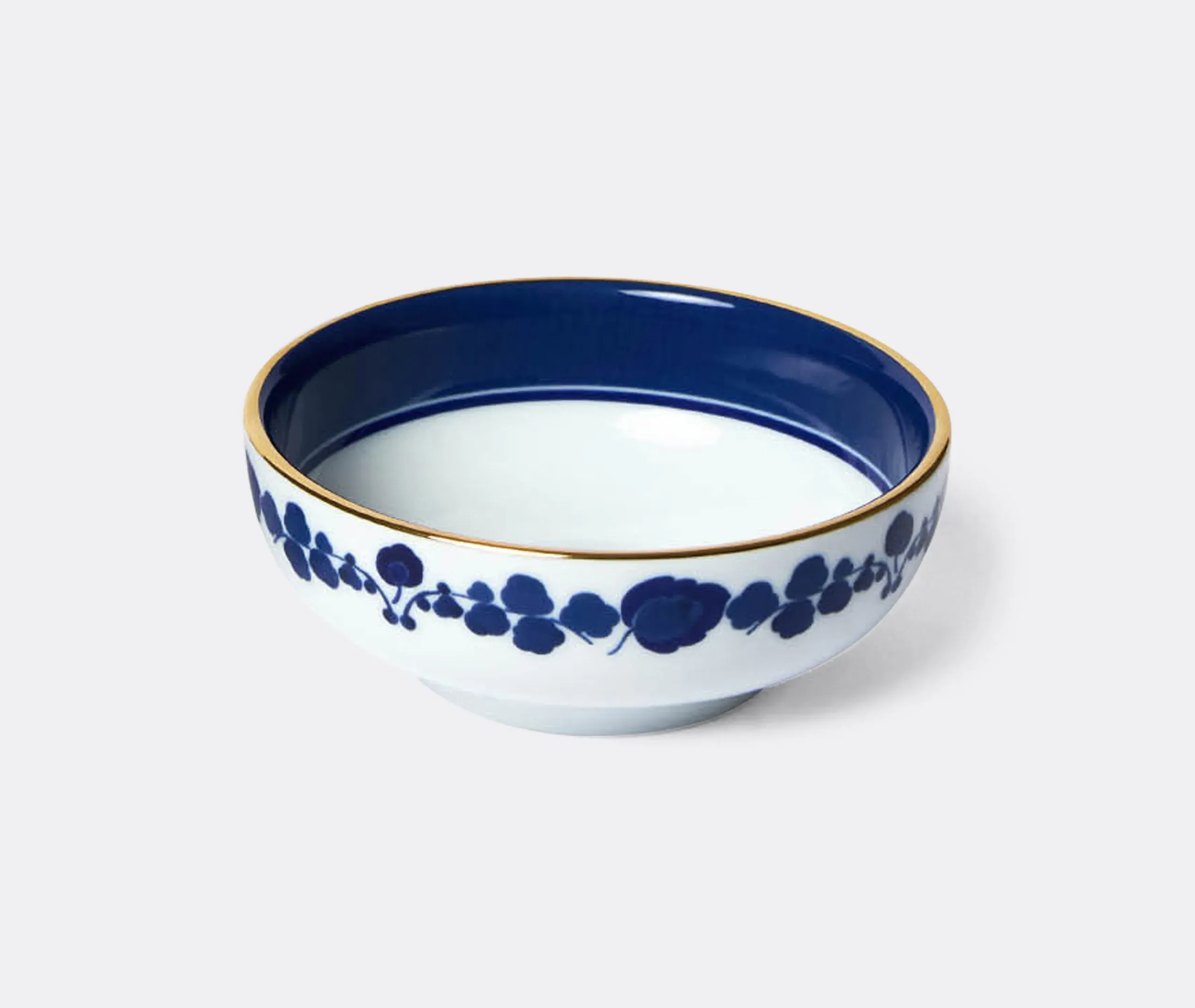 Snack Bowl Set of Two - Blue, Porcelain