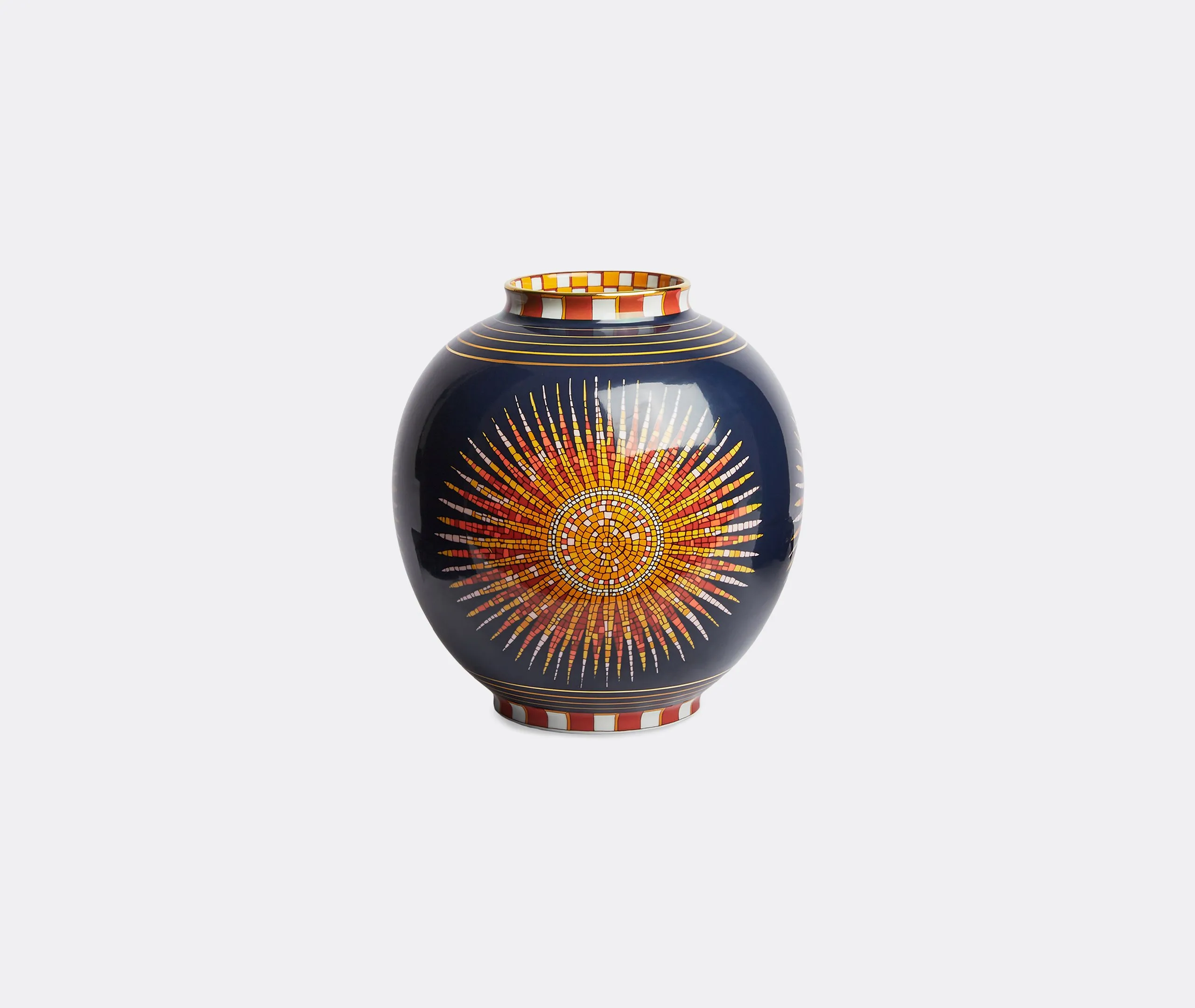 Sunrays Bubble Vase - Multicolor, Porcelain