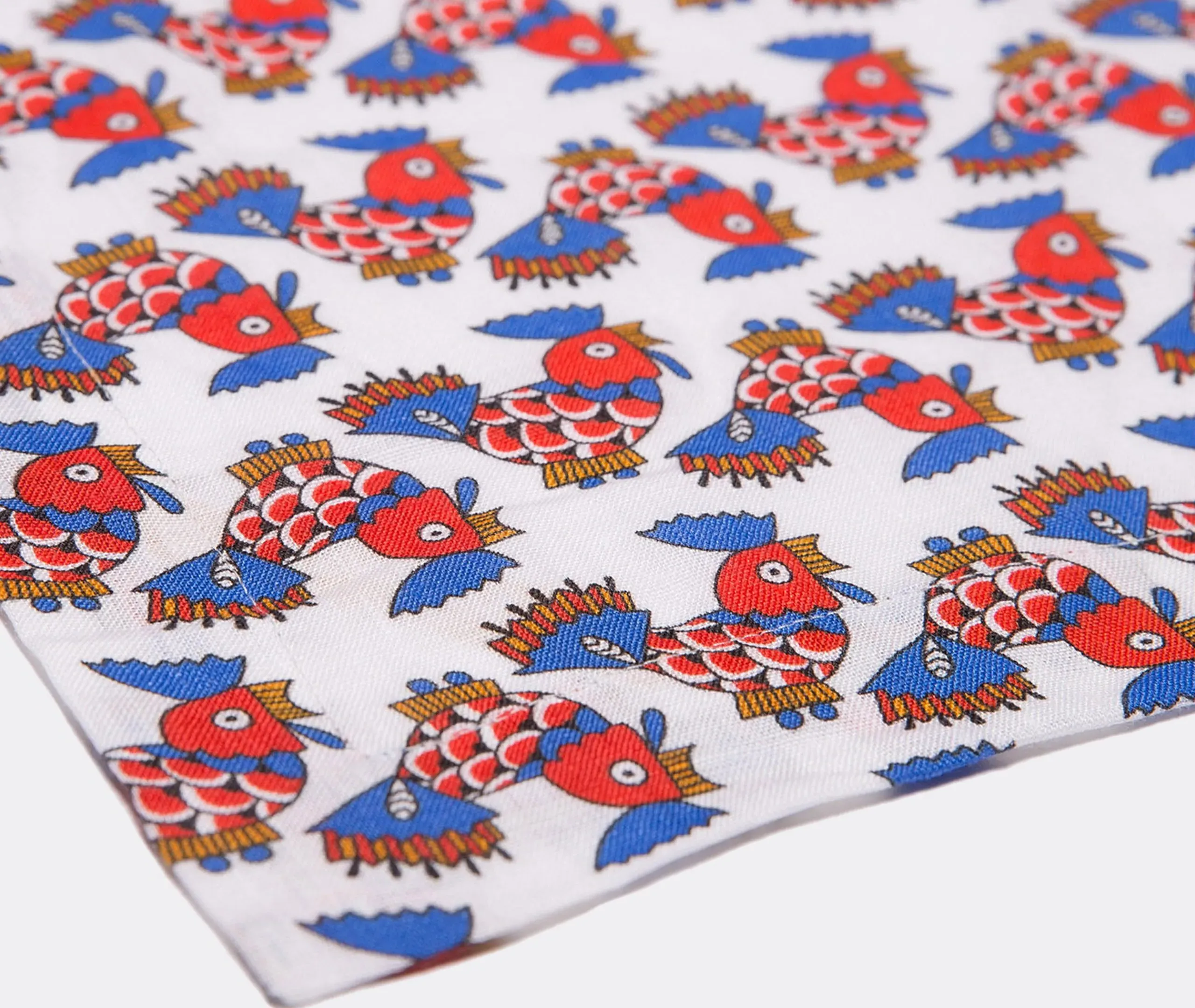 Tablecloth Galletti Pattern - Multicolour, Linen