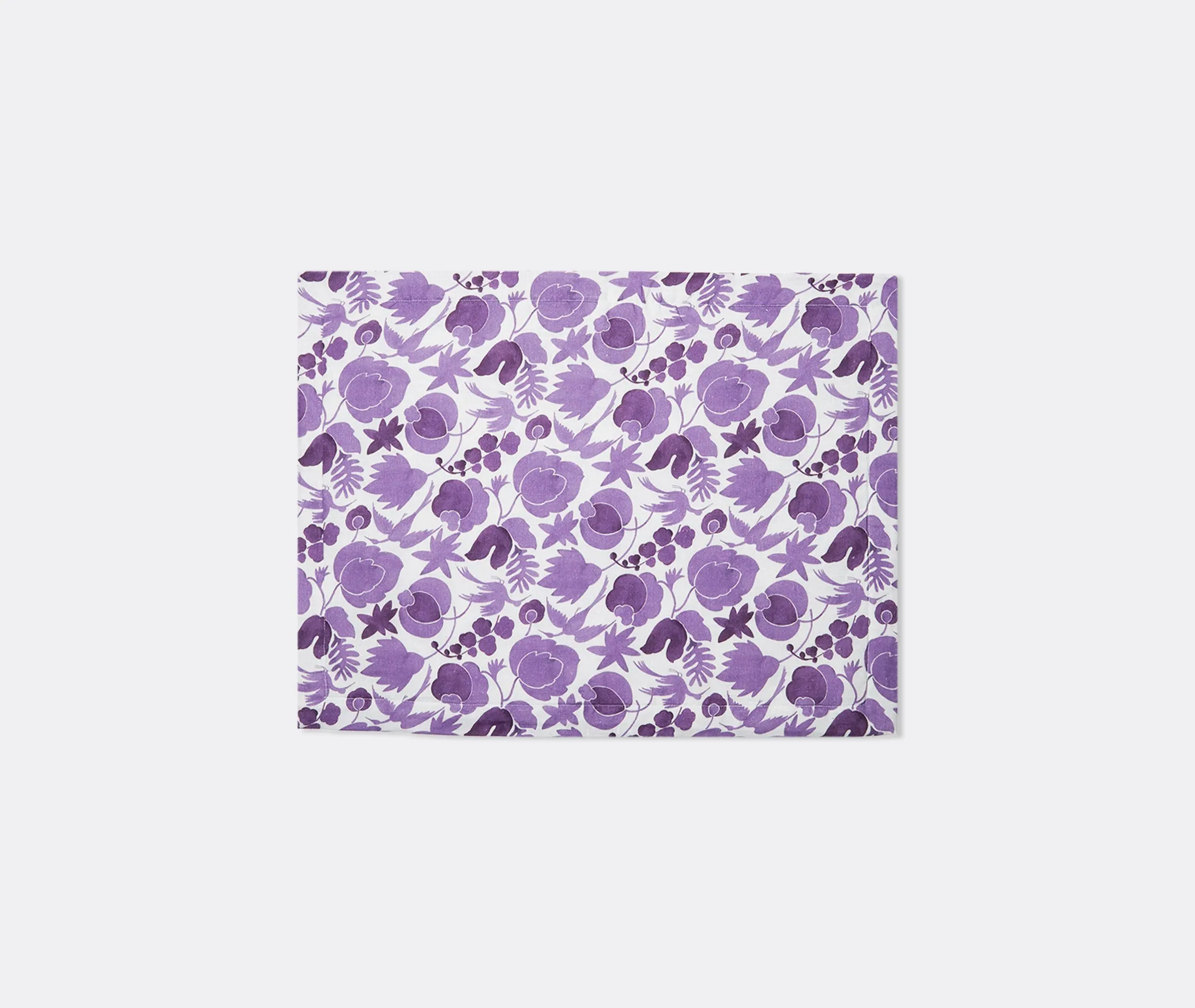 Tablemat Set of 2 - Purple, Linen image