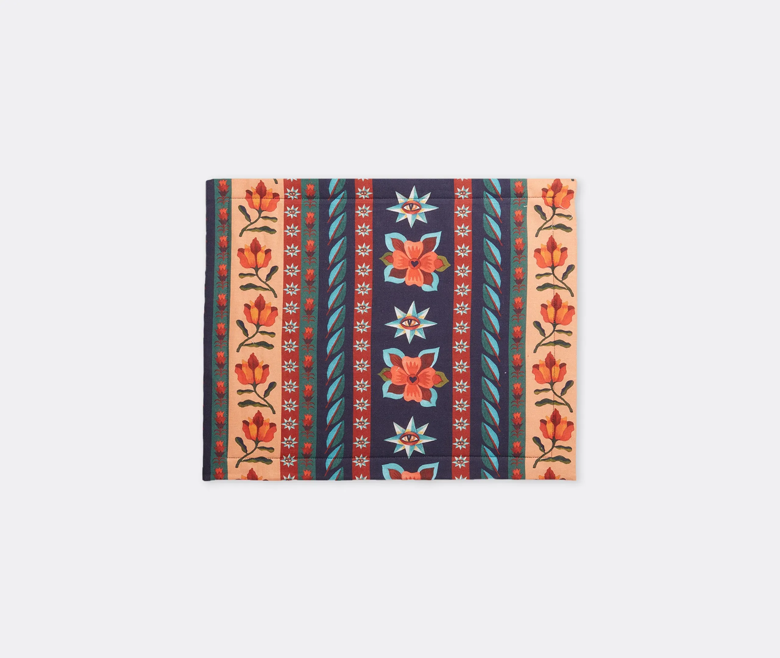 Tablemat Set of 2 Strisce - Multicolor, Linen image